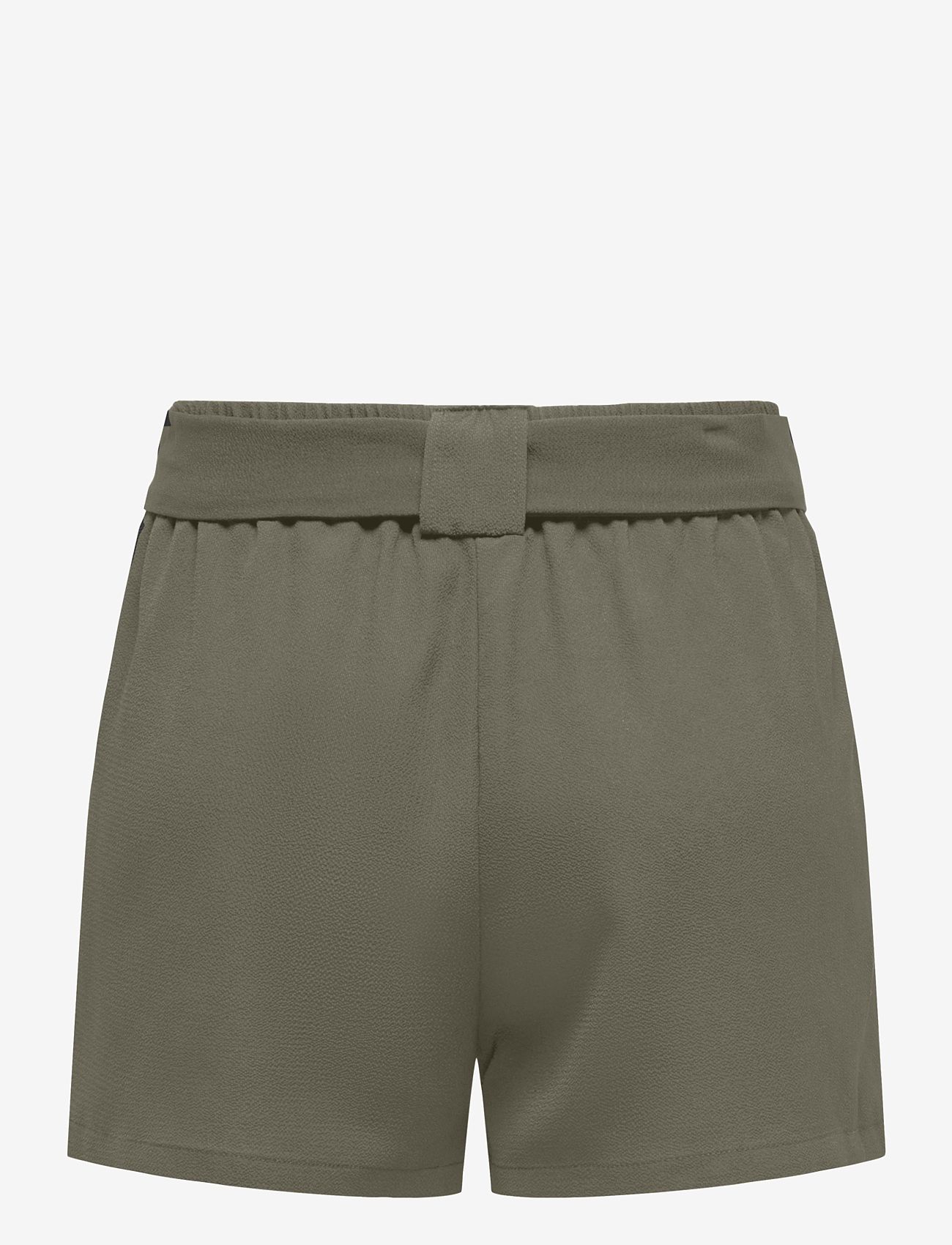 ONLY - ONLNOVA LIFE VIS TALIA SHORTS SOLID - paper bag shorts - kalamata - 2