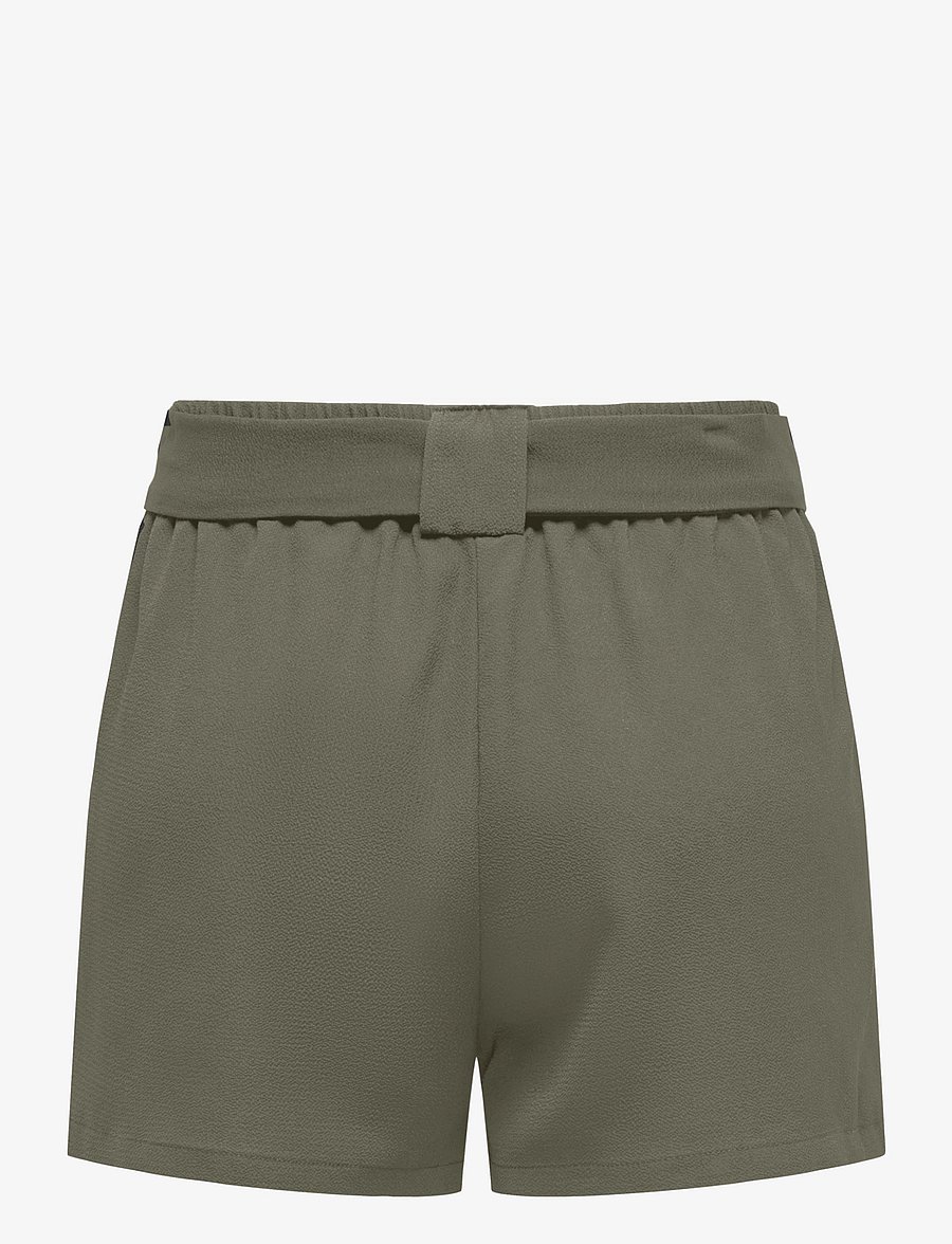 ONLY - ONLNOVA LIFE VIS TALIA SHORTS SOLID - paper-bag shorts - kalamata - 2