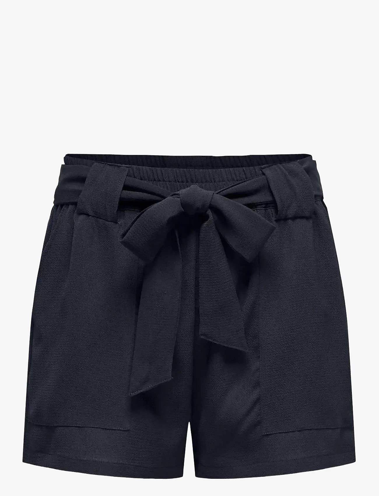 ONLY - ONLNOVA LIFE VIS TALIA SHORTS SOLID - paper bag shorts - night sky - 0