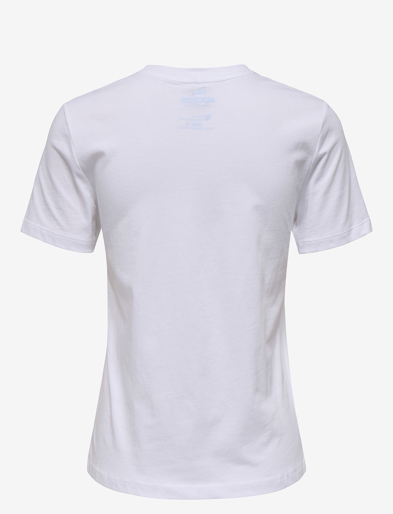 ONLY - ONLMICKEY LIFE REG S/S VALENTINE TOP JRS - t-särgid - bright white - 1