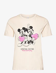 ONLMICKEY LIFE REG S/S VALENTINE TOP JRS, ONLY