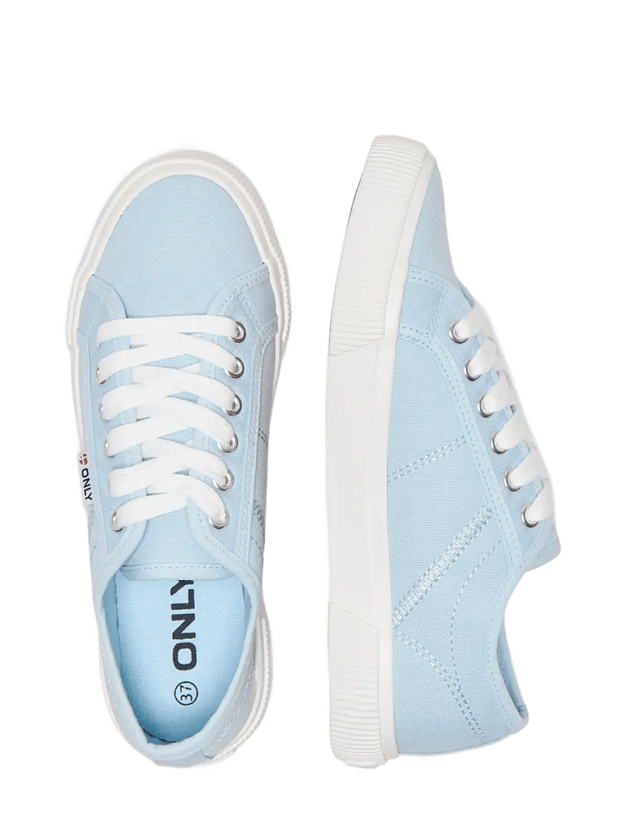 ONLY - ONLNICOLA CANVAS SNEAKER NOOS - konfirmation - ballad blue - 3