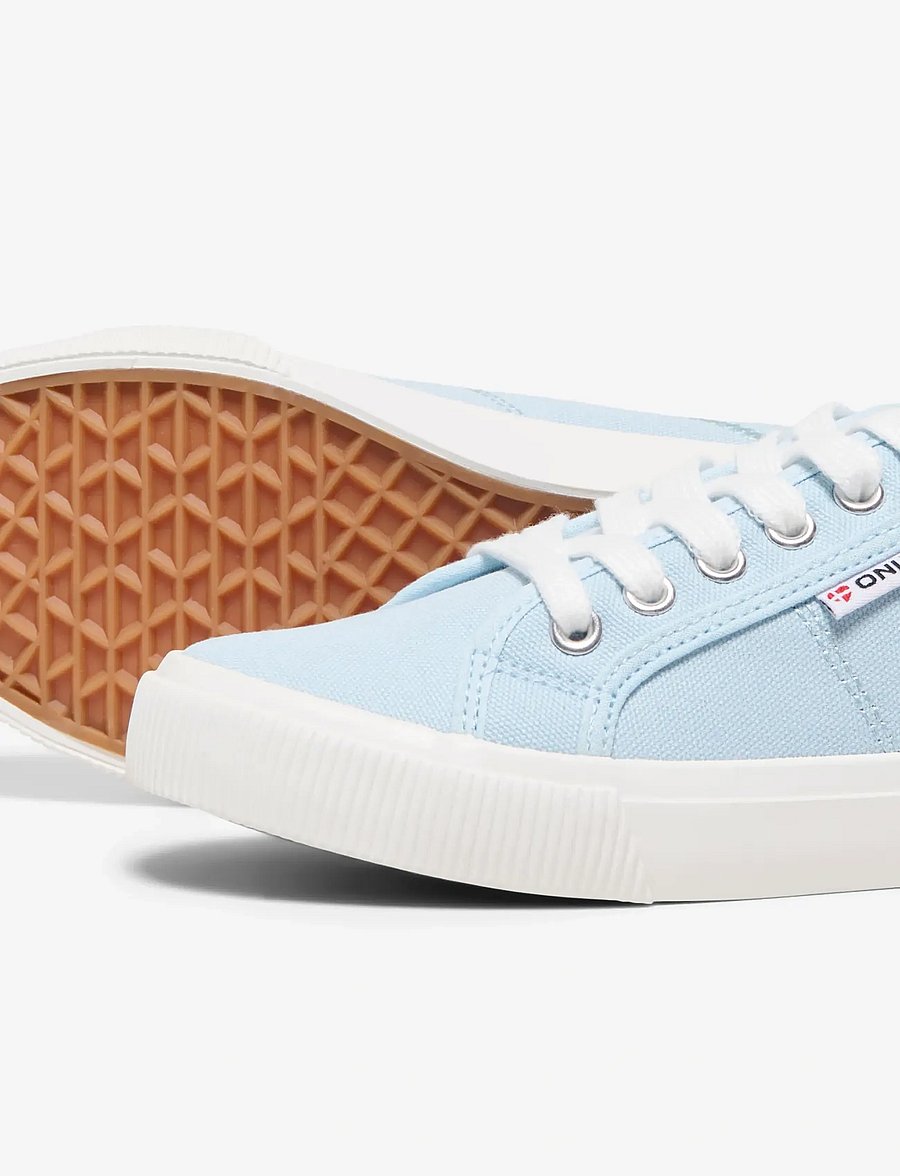ONLY - ONLNICOLA CANVAS SNEAKER NOOS - konfirmation - ballad blue - 4