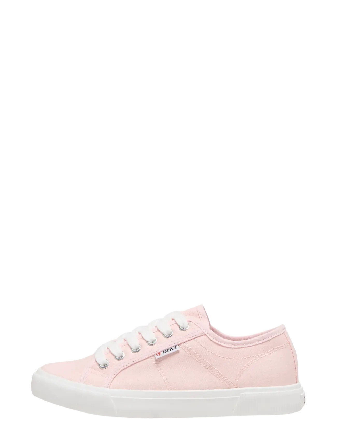 ONLY ONLNICOLA CANVAS SNEAKER NOOS - Schuhe - SILVER PINK / pink/rose