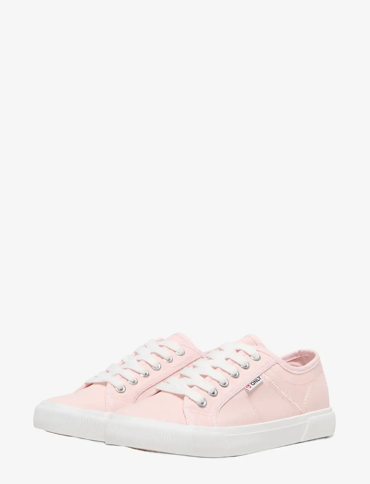 ONLY - ONLNICOLA CANVAS SNEAKER NOOS - konfirmationstøj - silver pink - 2