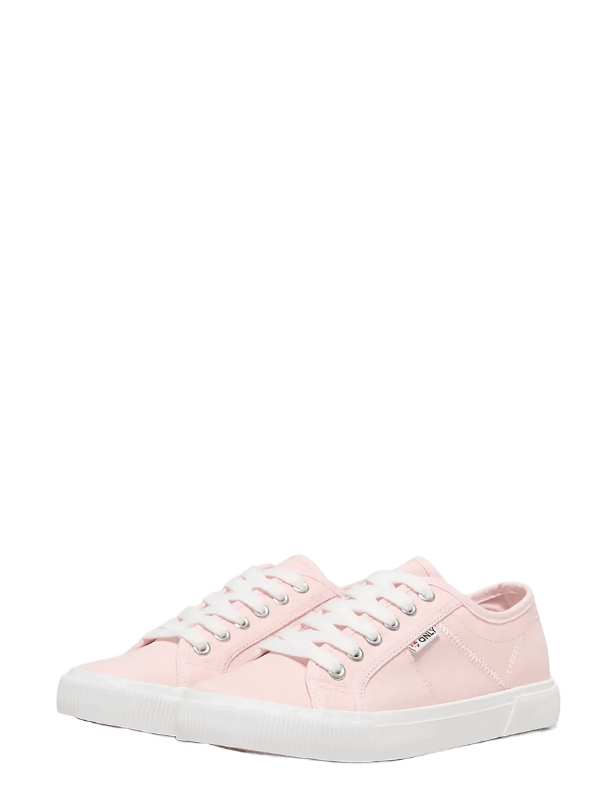 ONLY - ONLNICOLA CANVAS SNEAKER NOOS - konfirmatsioon - silver pink - 2
