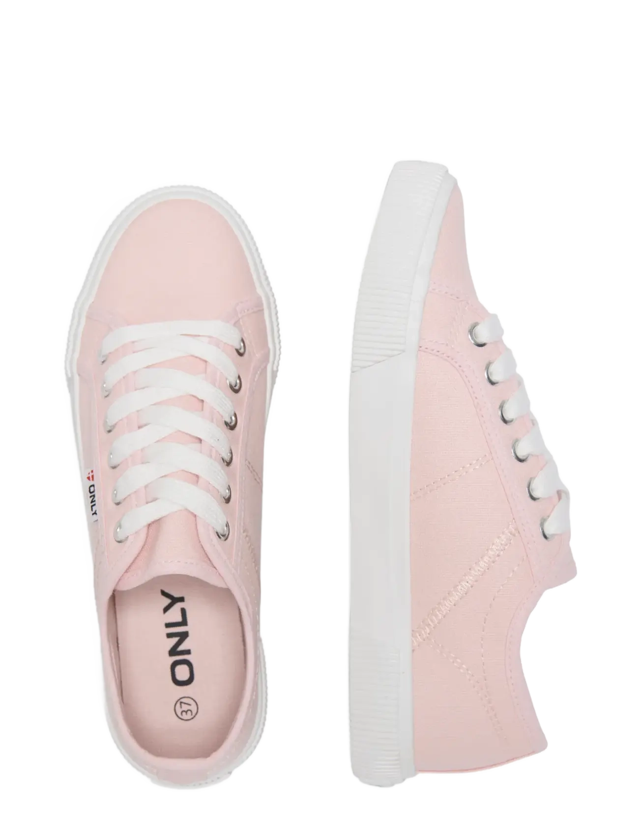 ONLY - ONLNICOLA CANVAS SNEAKER NOOS - confirmation - silver pink - 3