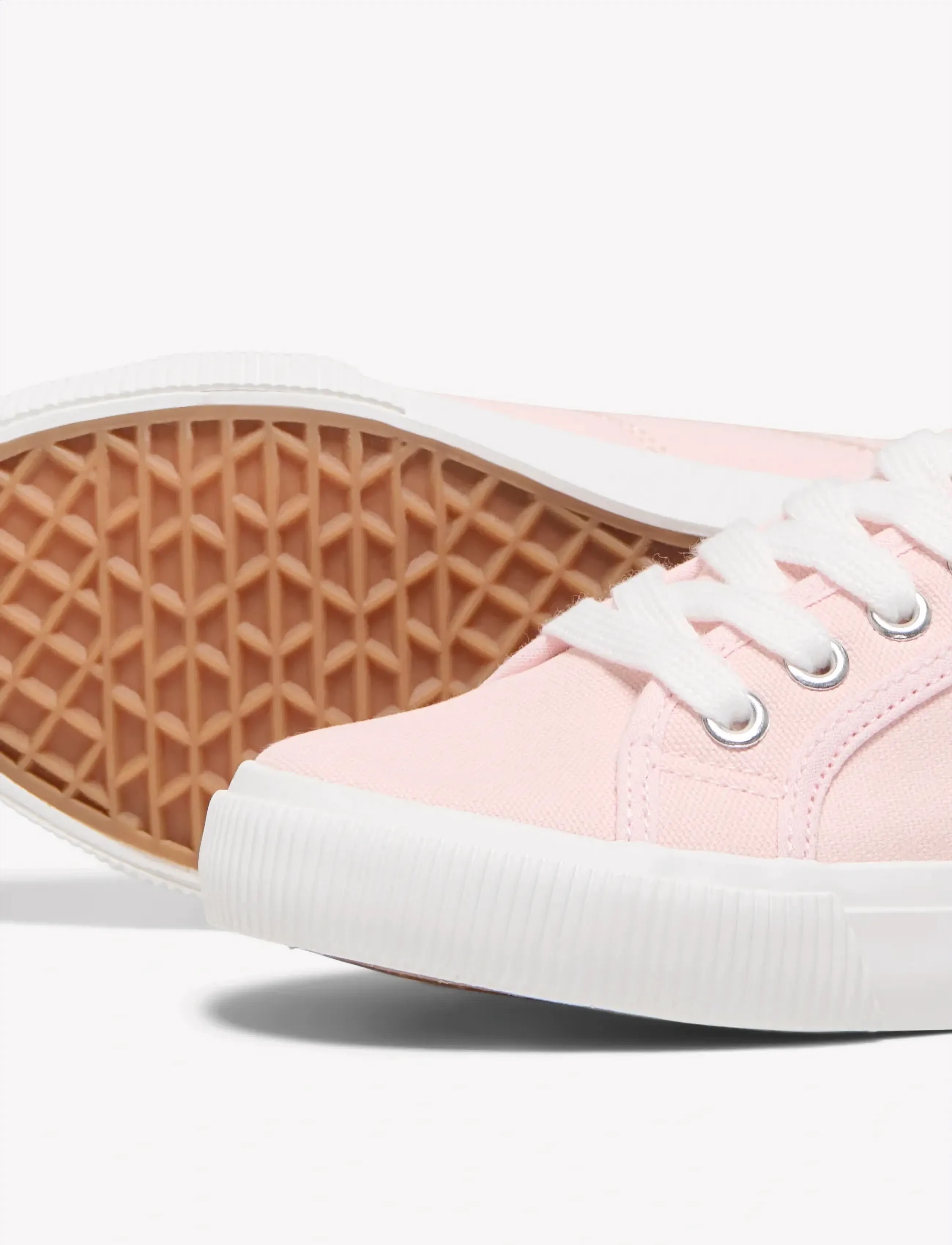 ONLY - ONLNICOLA CANVAS SNEAKER NOOS - confirmation - silver pink - 4