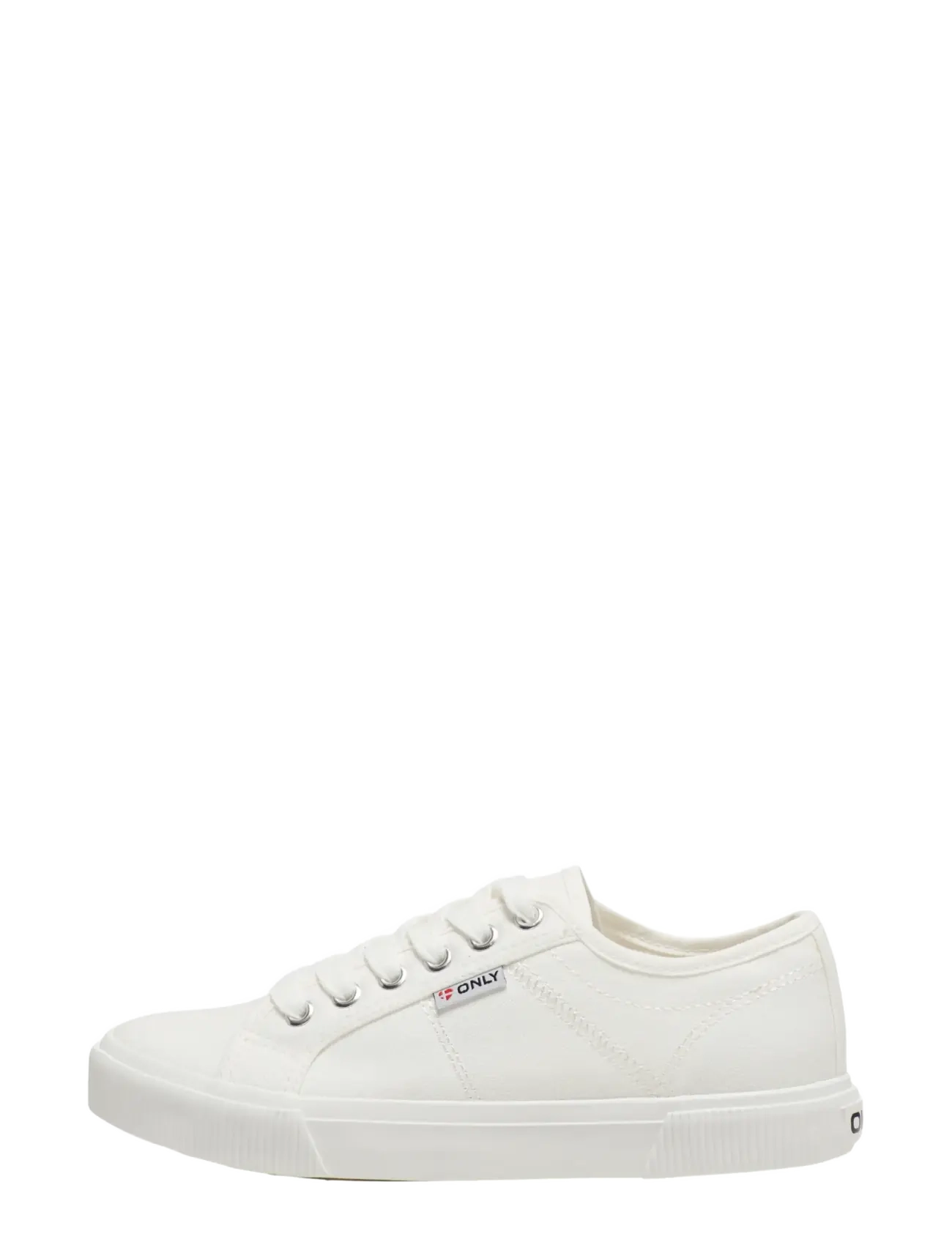 ONLY Onlnicola Canvas Sneaker Noos, Kvinder, Canvas Sneaker, Hvid, Str: 39