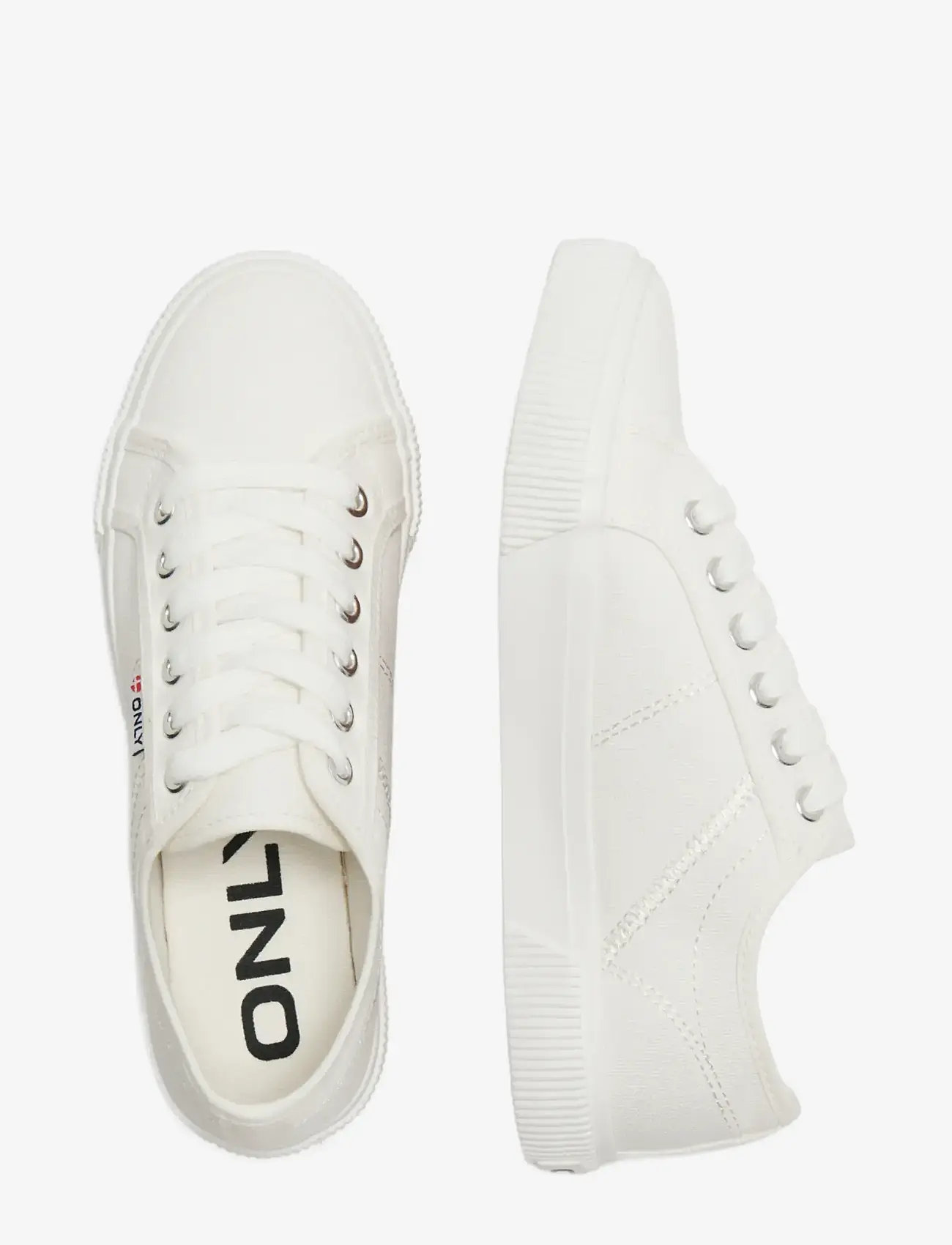 ONLY - ONLNICOLA CANVAS SNEAKER NOOS - konfirmation - white - 3
