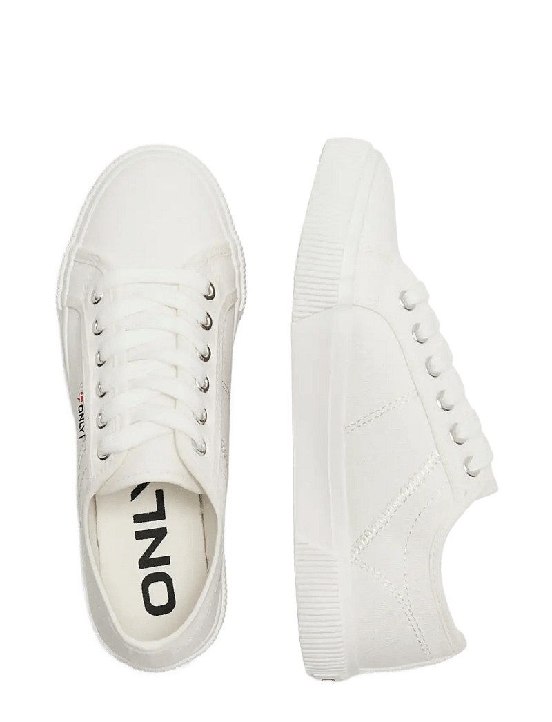 ONLY - ONLNICOLA CANVAS SNEAKER NOOS - konfirmation - white - 3