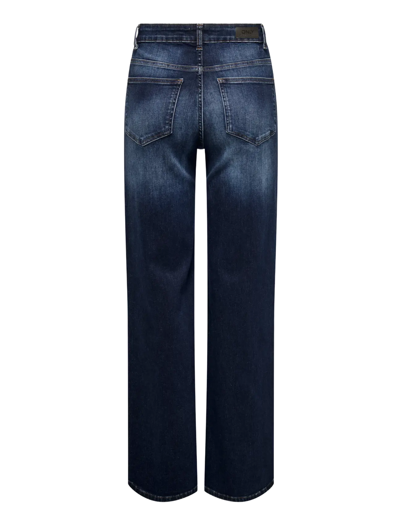ONLY - ONLMADISON BLUSH HW WIDE DNM REA081 NOOS - brede jeans - dark blue denim - 2