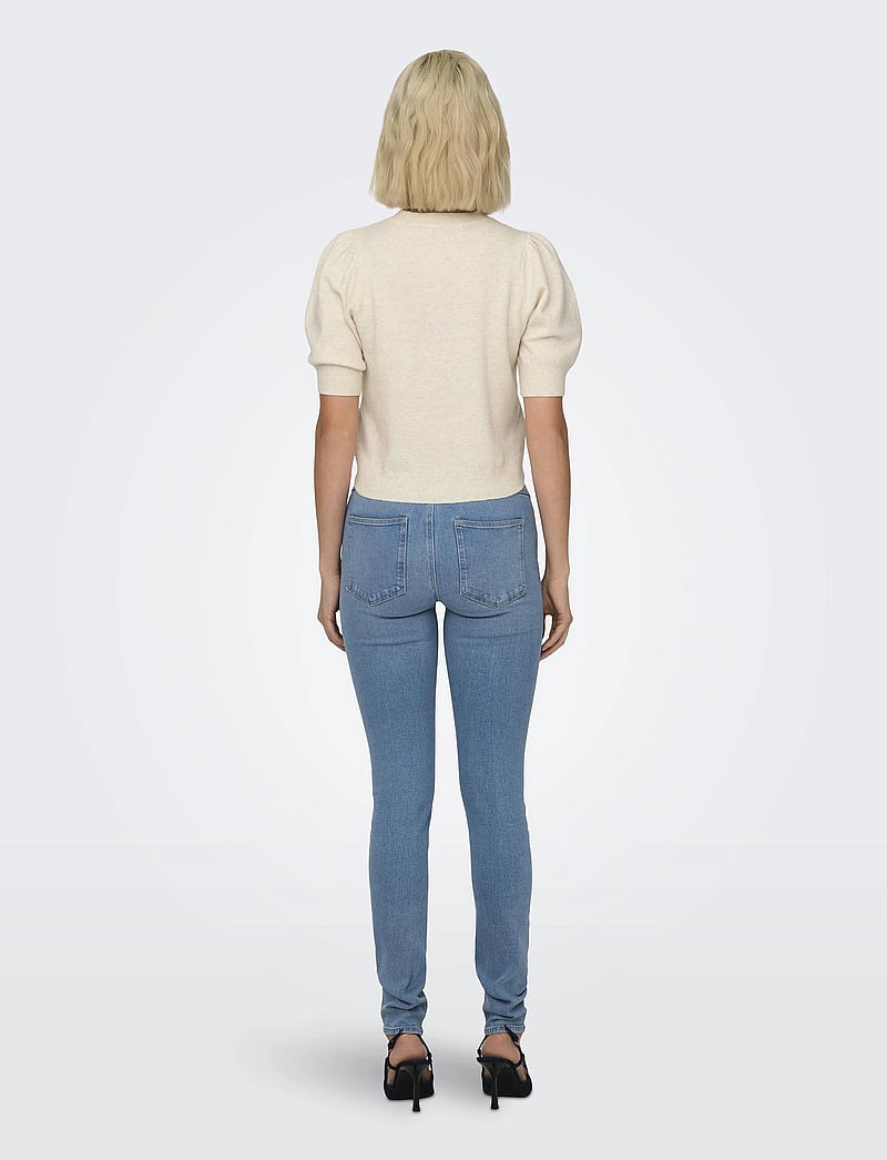 ONLY - ONLRICA LIFE 2/4 PULLOVER KNT NOOS - striktrøjer - birch - 3