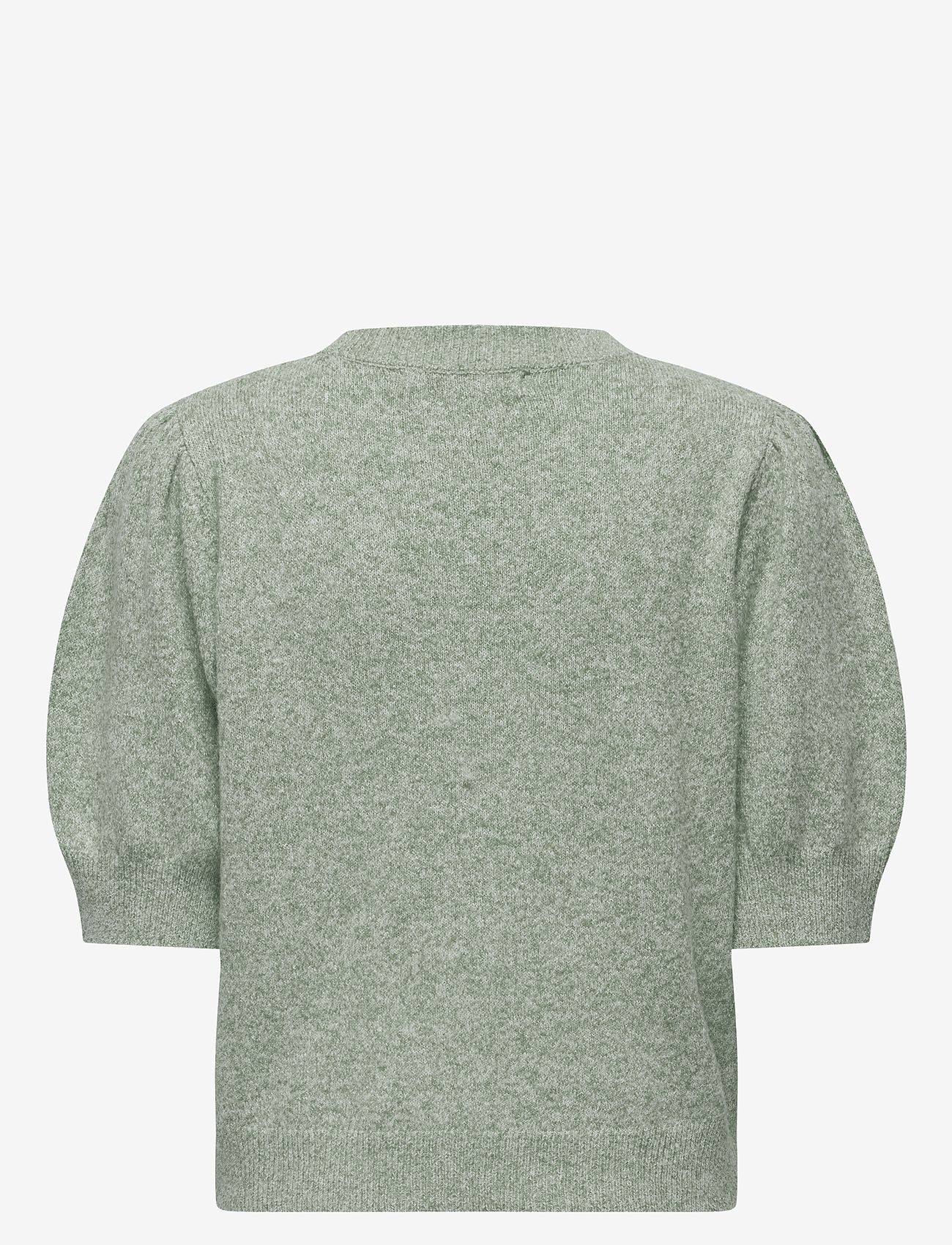 ONLY - ONLRICA LIFE 2/4 PULLOVER KNT NOOS - stickade tröjor - chinois green - 2