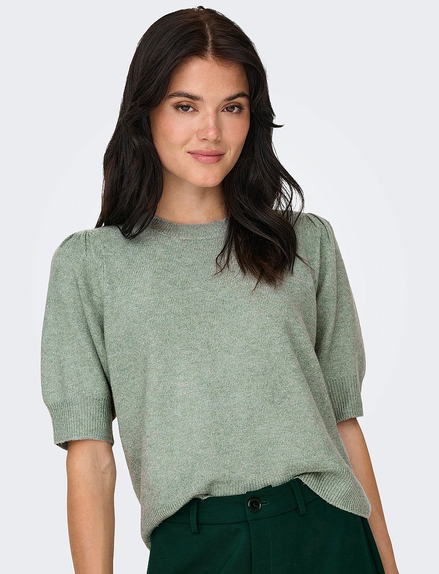 ONLY - ONLRICA LIFE 2/4 PULLOVER KNT NOOS - kampsunid - chinois green - 5