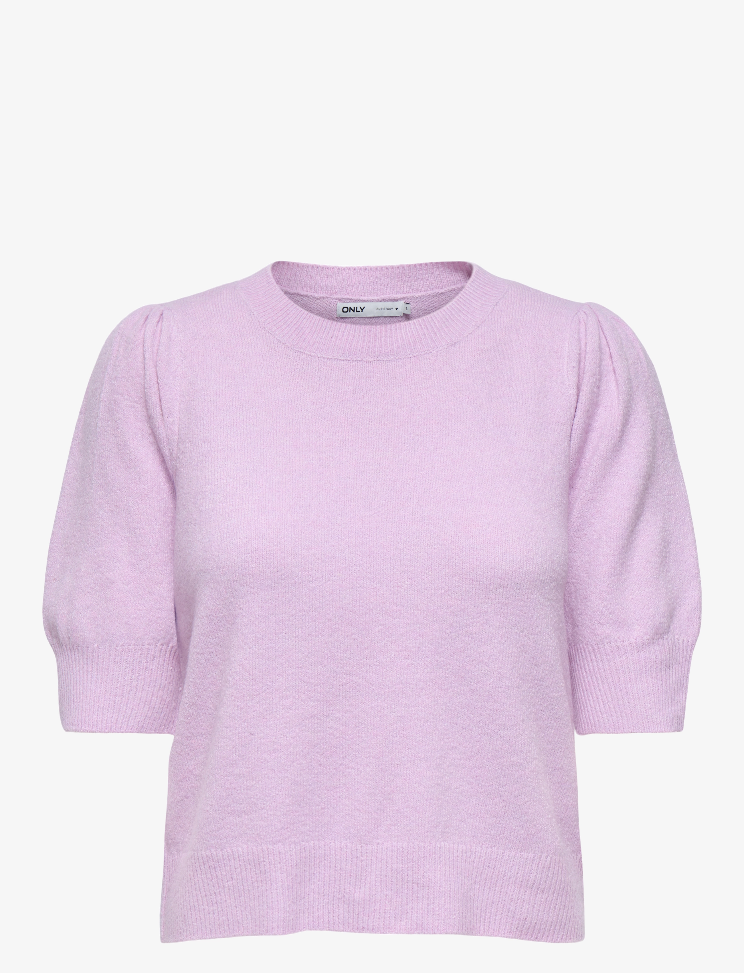 ONLY ONLRICA LIFE 2/4 PULLOVER KNT NOOS - Tøj - PASTEL LAVENDER / purple