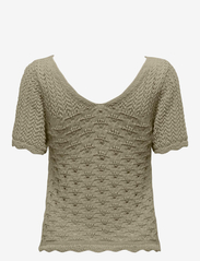 ONLY - ONLBECCA LIFE SS V-NECK TOP CC KNT - lowest prices - mermaid - 1