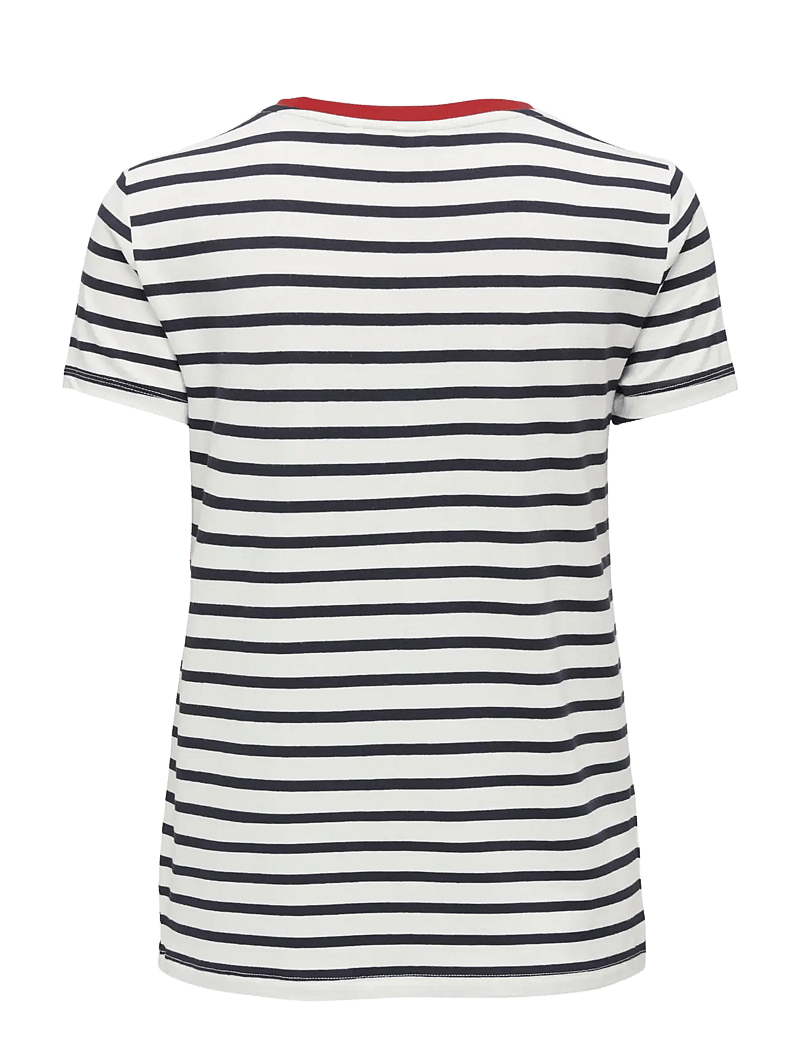 ONLY - ONLHEART LIFE S/S TEE JRS NOOS - cloud dancer - 2