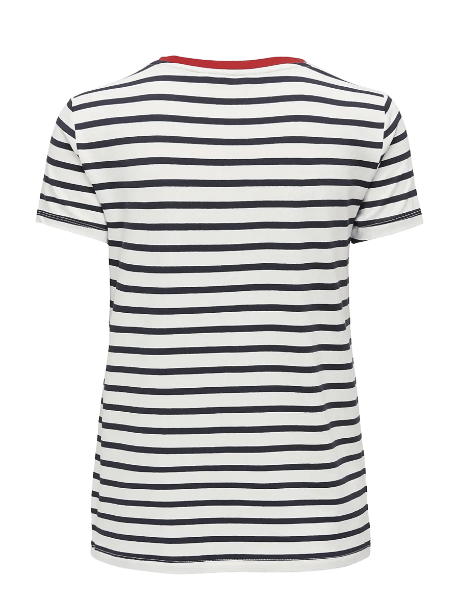 ONLY - ONLHEART LIFE S/S TEE JRS NOOS - t-shirts - cloud dancer - 2