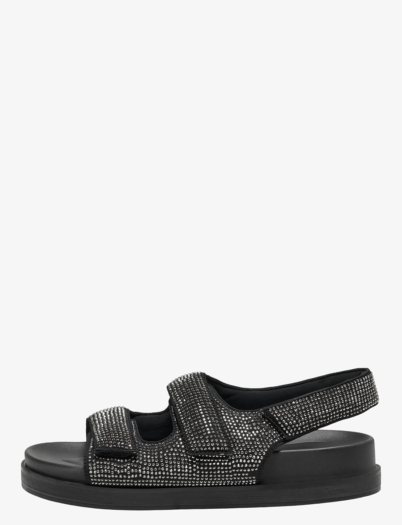 ONLY - ONLMINNIE-13 BLING SANDAL - flade sandaler - black - 1