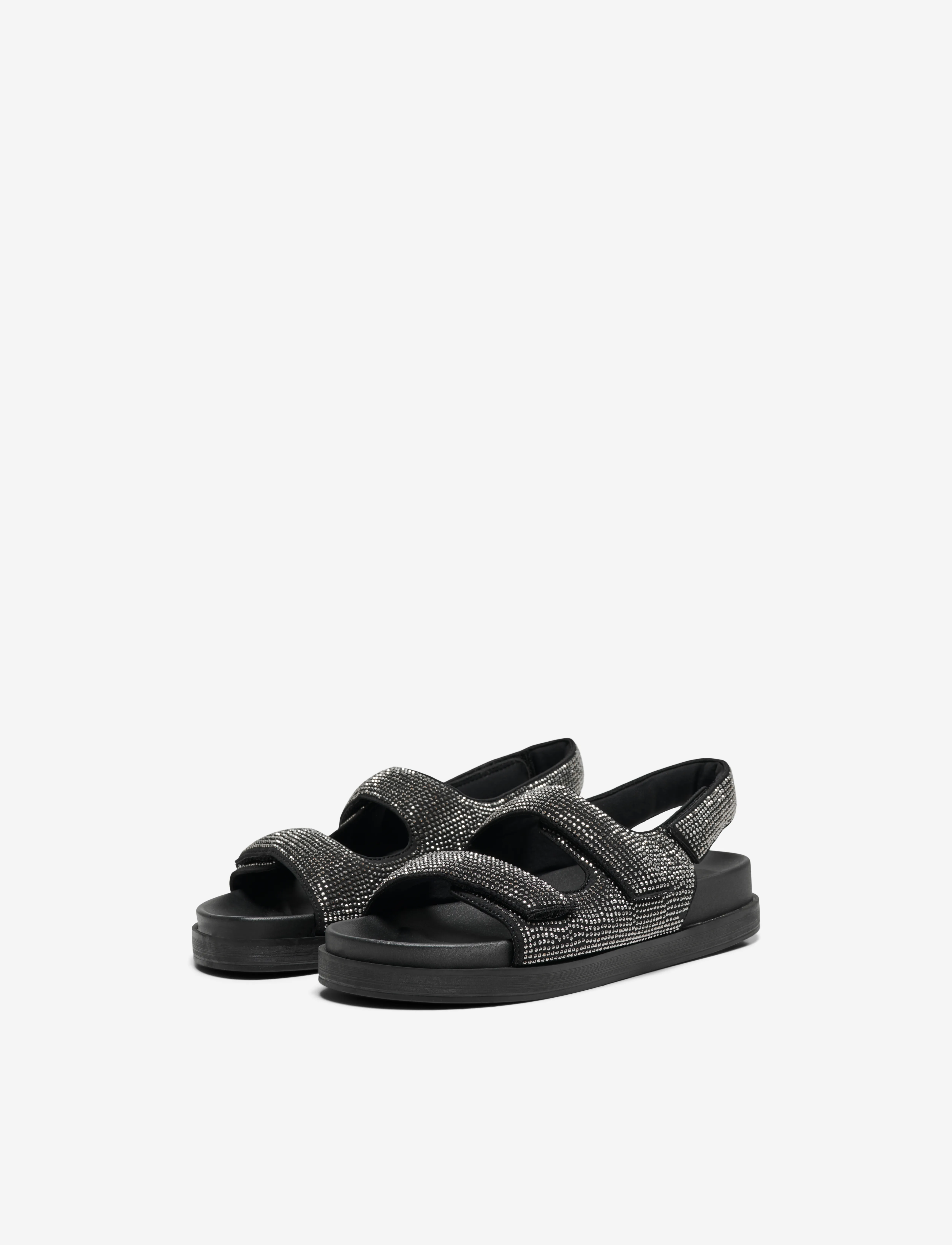ONLY - ONLMINNIE-13 BLING SANDAL - black - 4
