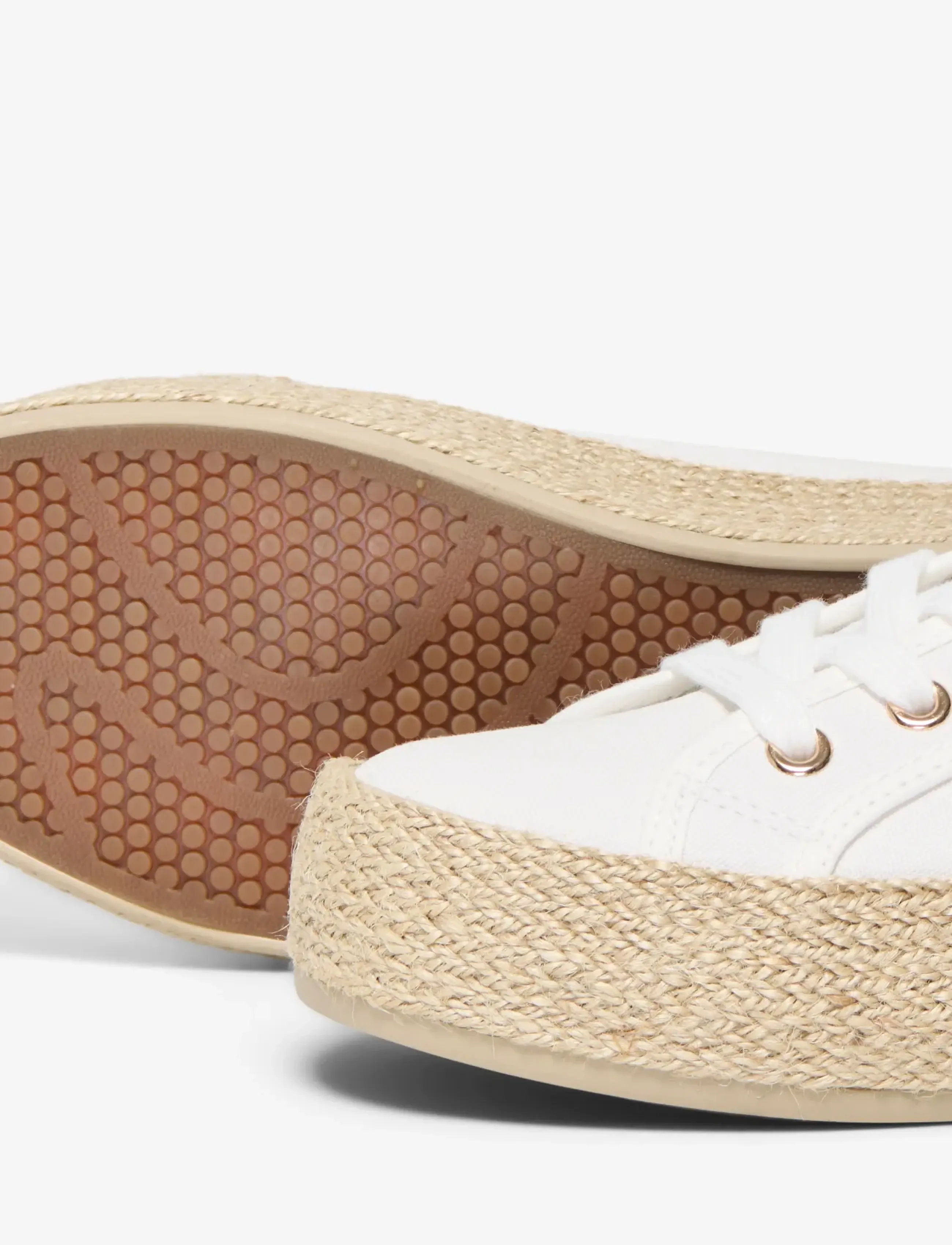 ONLY - ONLIDA-1 LACE UP ESPADRILLE SNEAKER NOOS - konfirmatsioon - white - 4