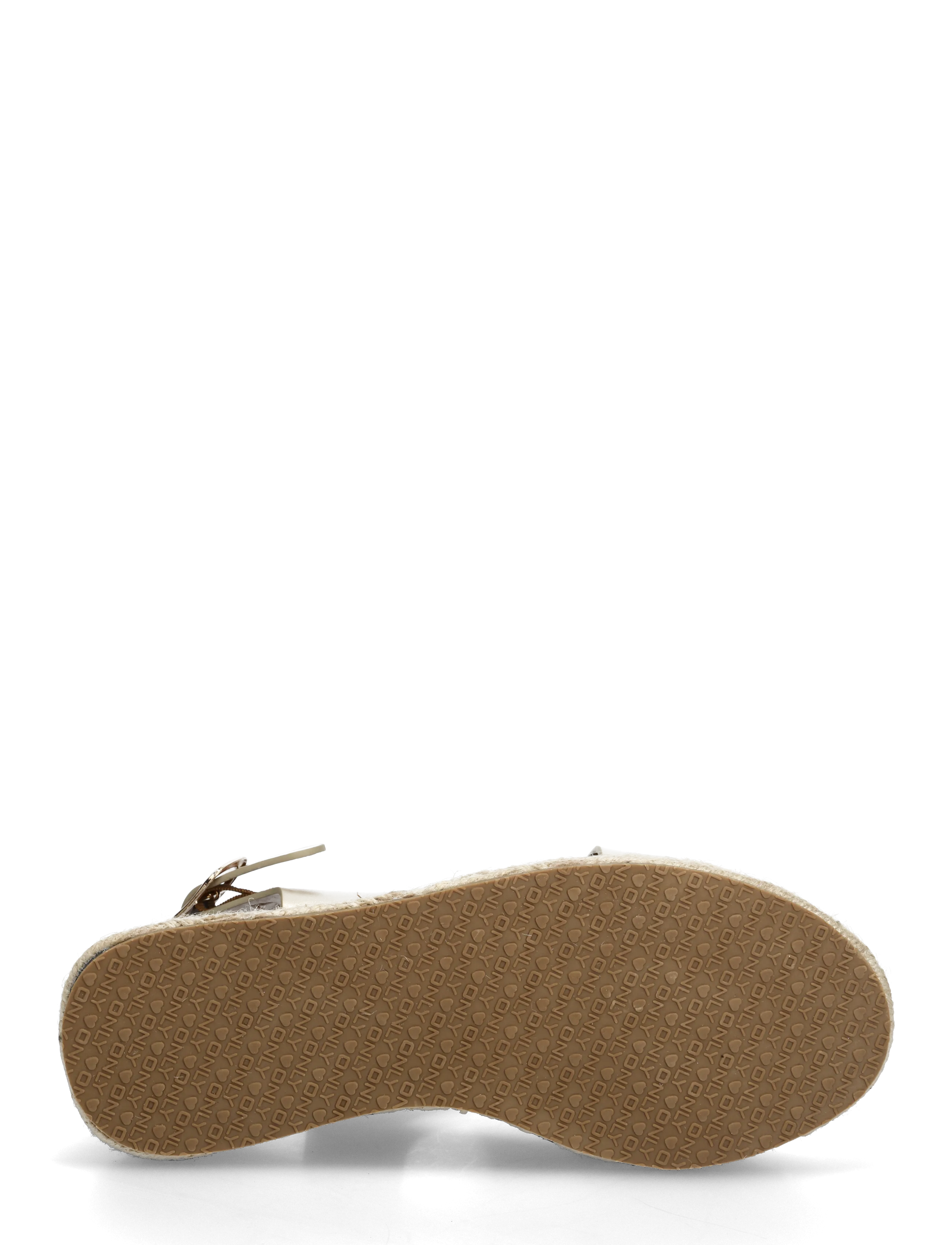 ONLY - ONLMINERVA-2 PU FOIL CROSS STRAP - laagste prijzen - gold colour - 4