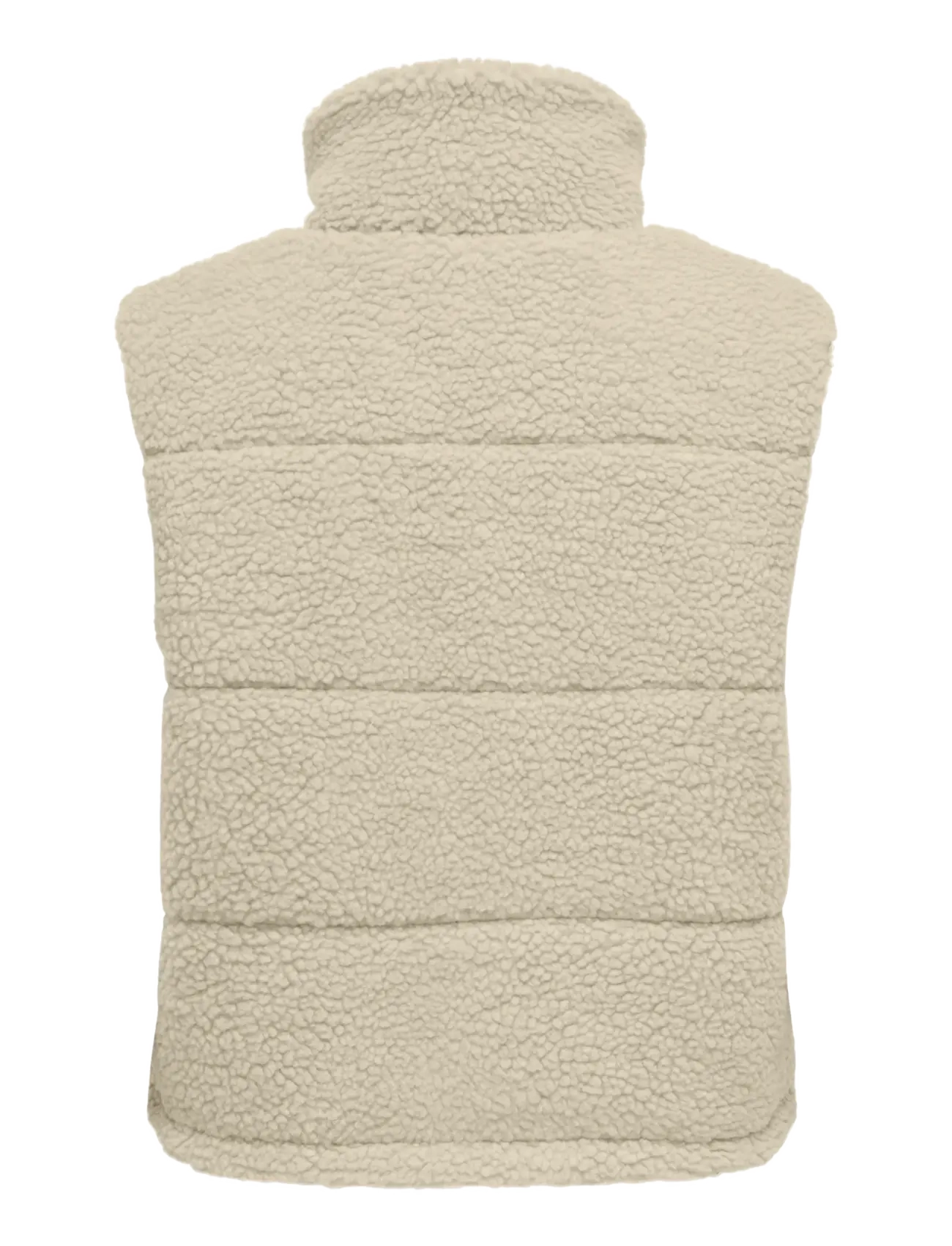 ONLY - ONLSANDRA TEDDY WAISTCOAT OTW NOOS - frühlingsjacken - pumice stone - 2