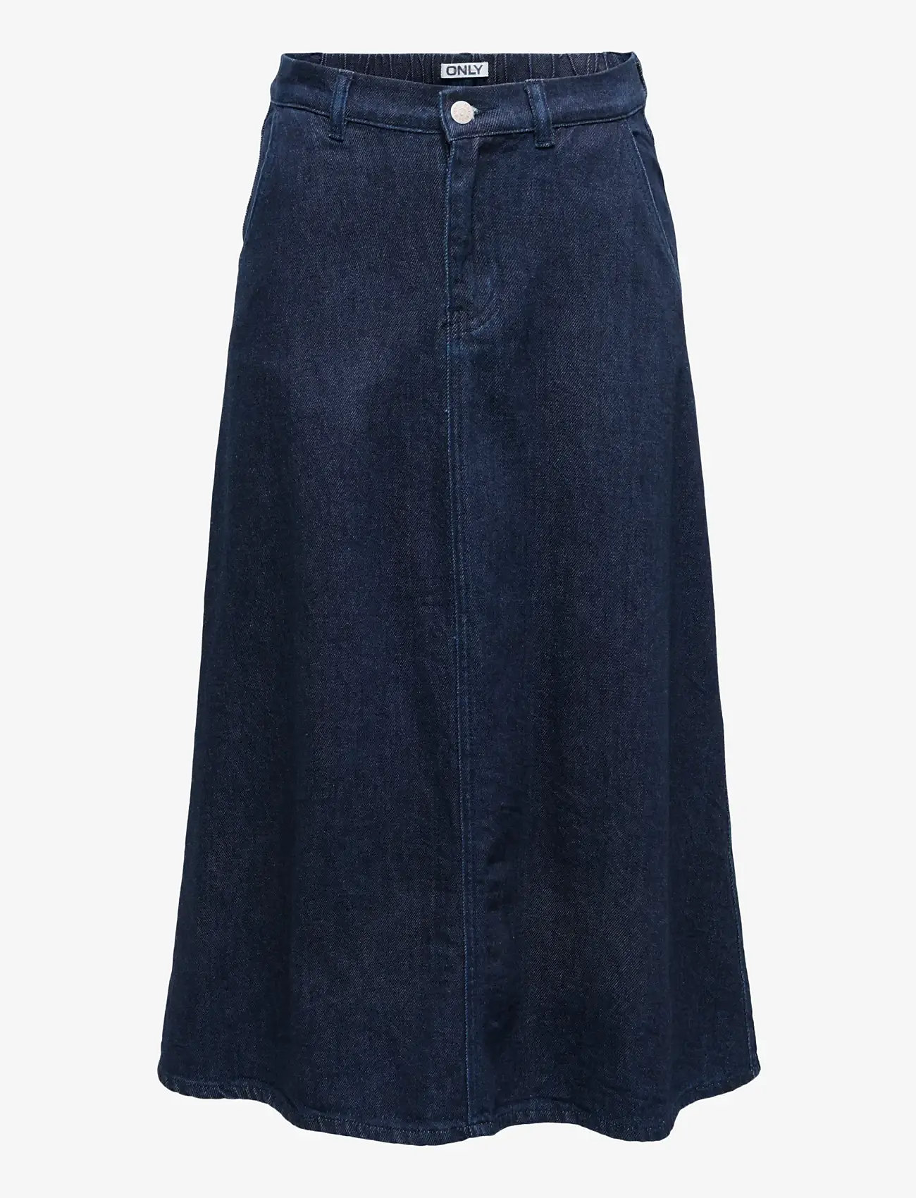 ONLY - ONLMINDY HW LOOSE DNM SKIRT NOOS - jeansröcke - dark blue denim - 1