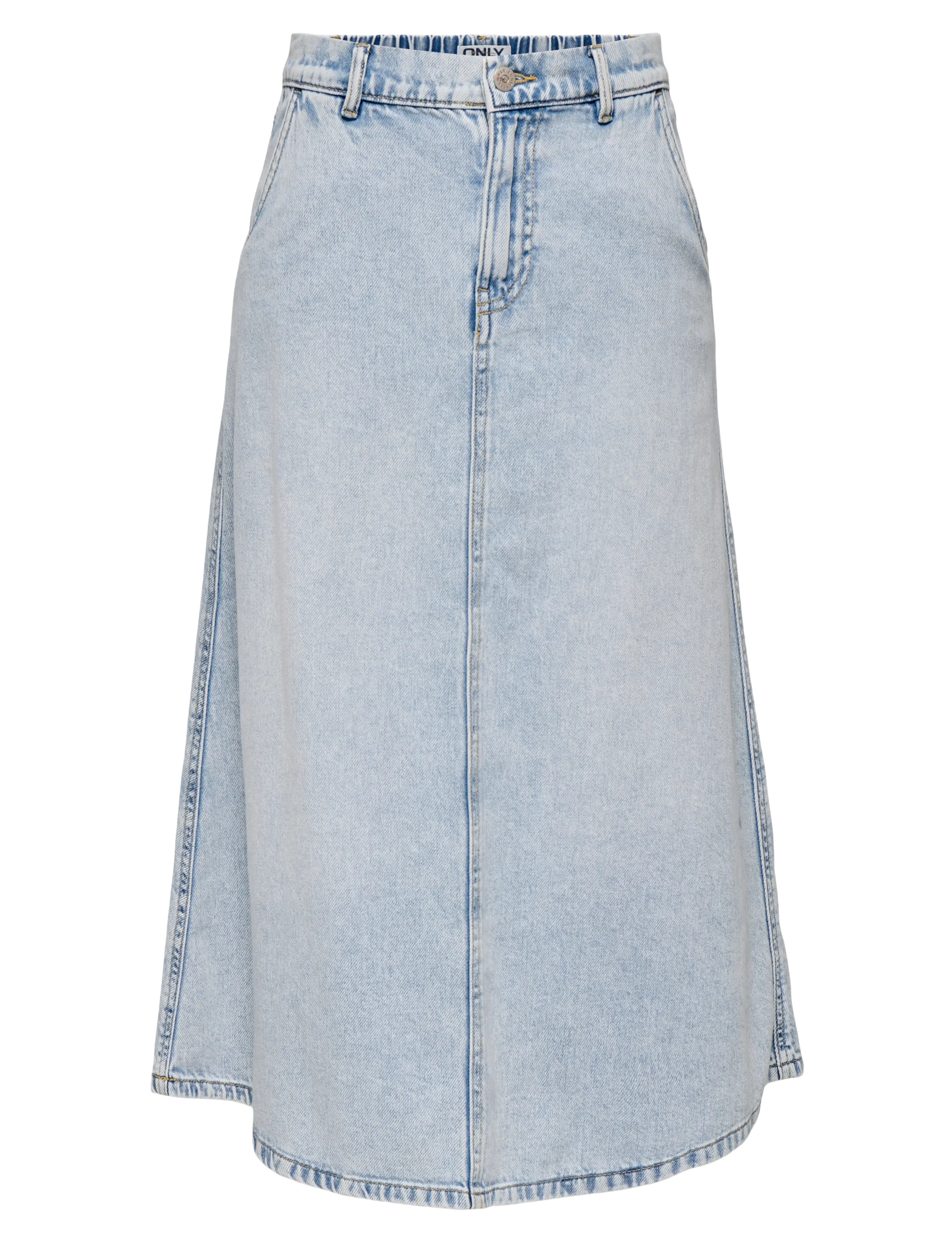 ONLY ONLMINDY HW LOOSE DNM SKIRT NOOS - Kleidung - LIGHT BLUE DENIM / blue