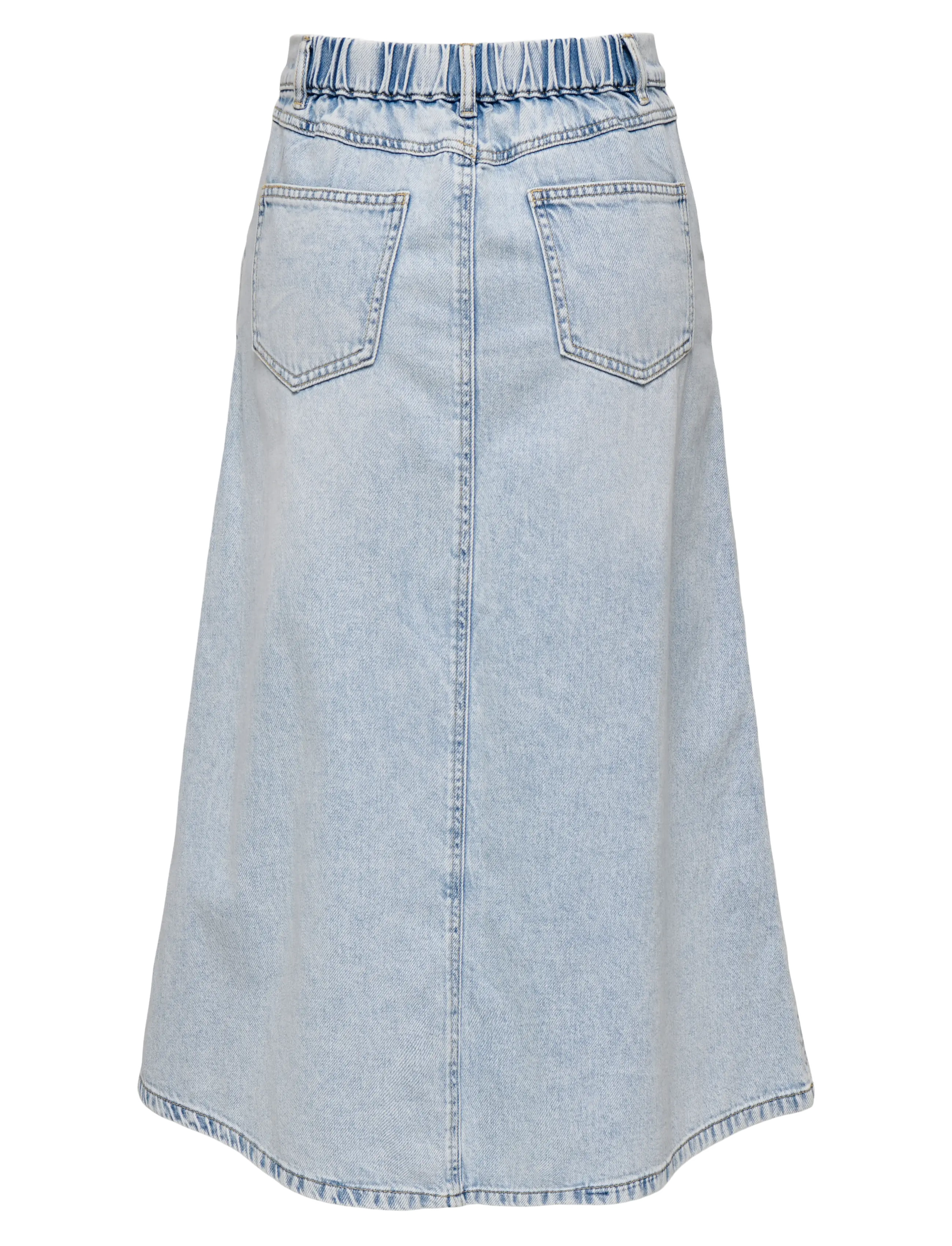 ONLY - ONLMINDY HW LOOSE DNM SKIRT NOOS - gallapils - light blue denim - 2