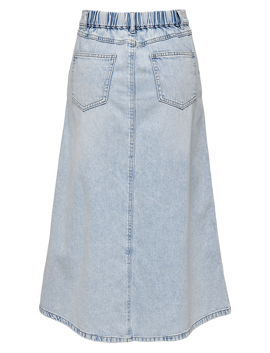 ONLY - ONLMINDY HW LOOSE DNM SKIRT NOOS - teksaseelikud - light blue denim - 2
