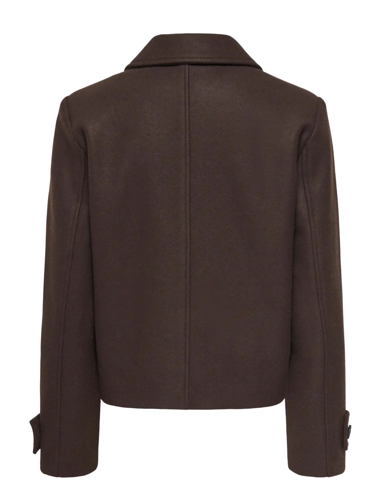 ONLY - ONLFREJA SHORT DB JACKET OTW NOOS - hot fudge - 2