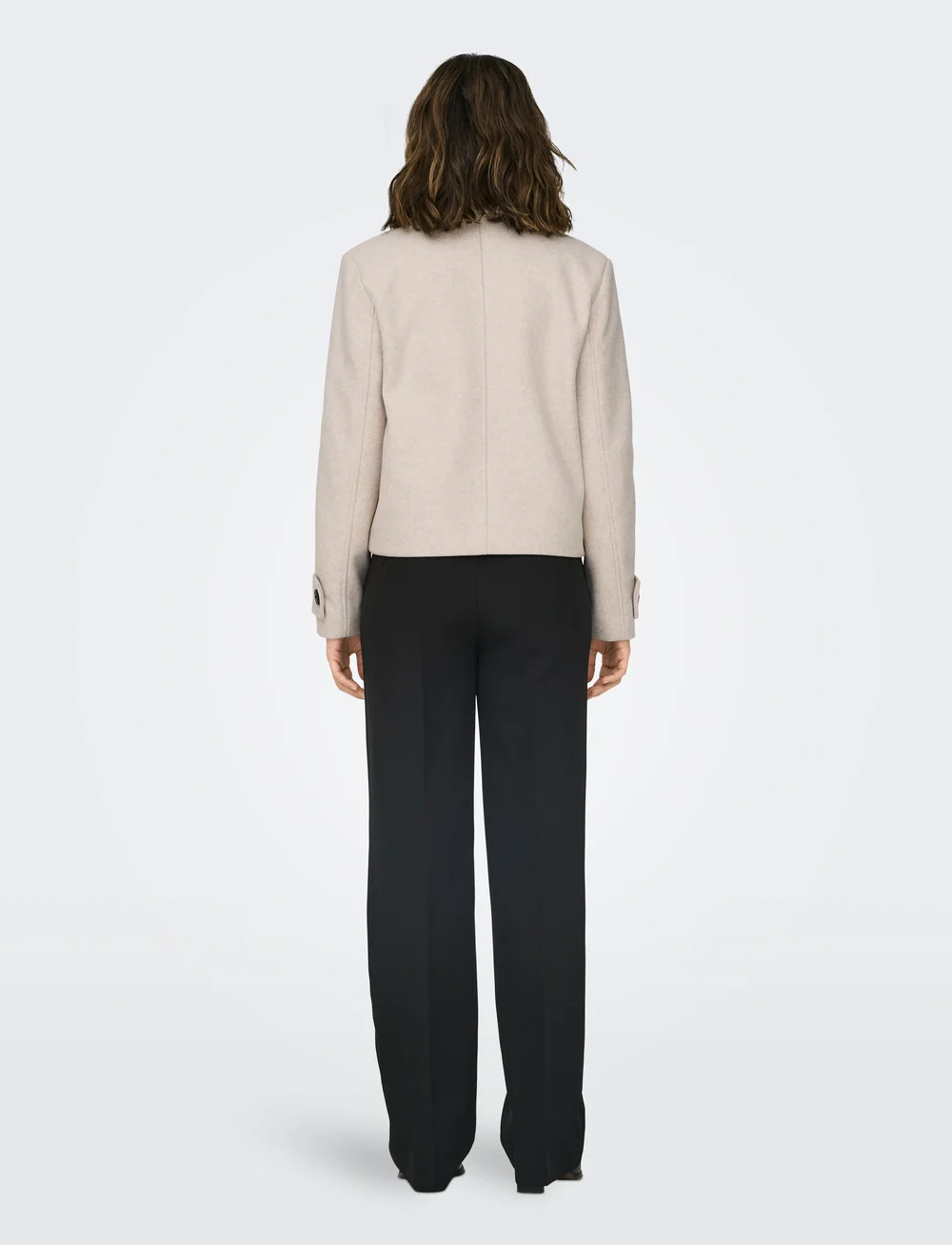 ONLY - ONLFREJA LIFE SHORT DB JACKET OTW NOOS - lyhyet takit - pumice stone - 3