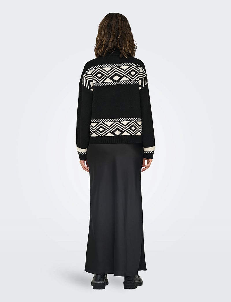 ONLY - ONLVICTORIA L/S PULLOVER KNT NOOS - pullover - black - 3