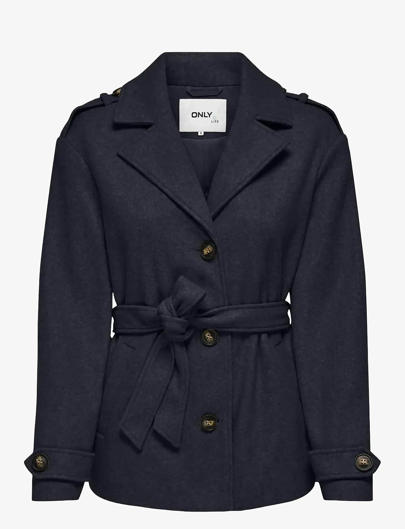 ONLY Onlnancy Life Short Trench Coat Cc Otw Buy Wool Jackets  from ONLY online at Fast delivery and easy returns