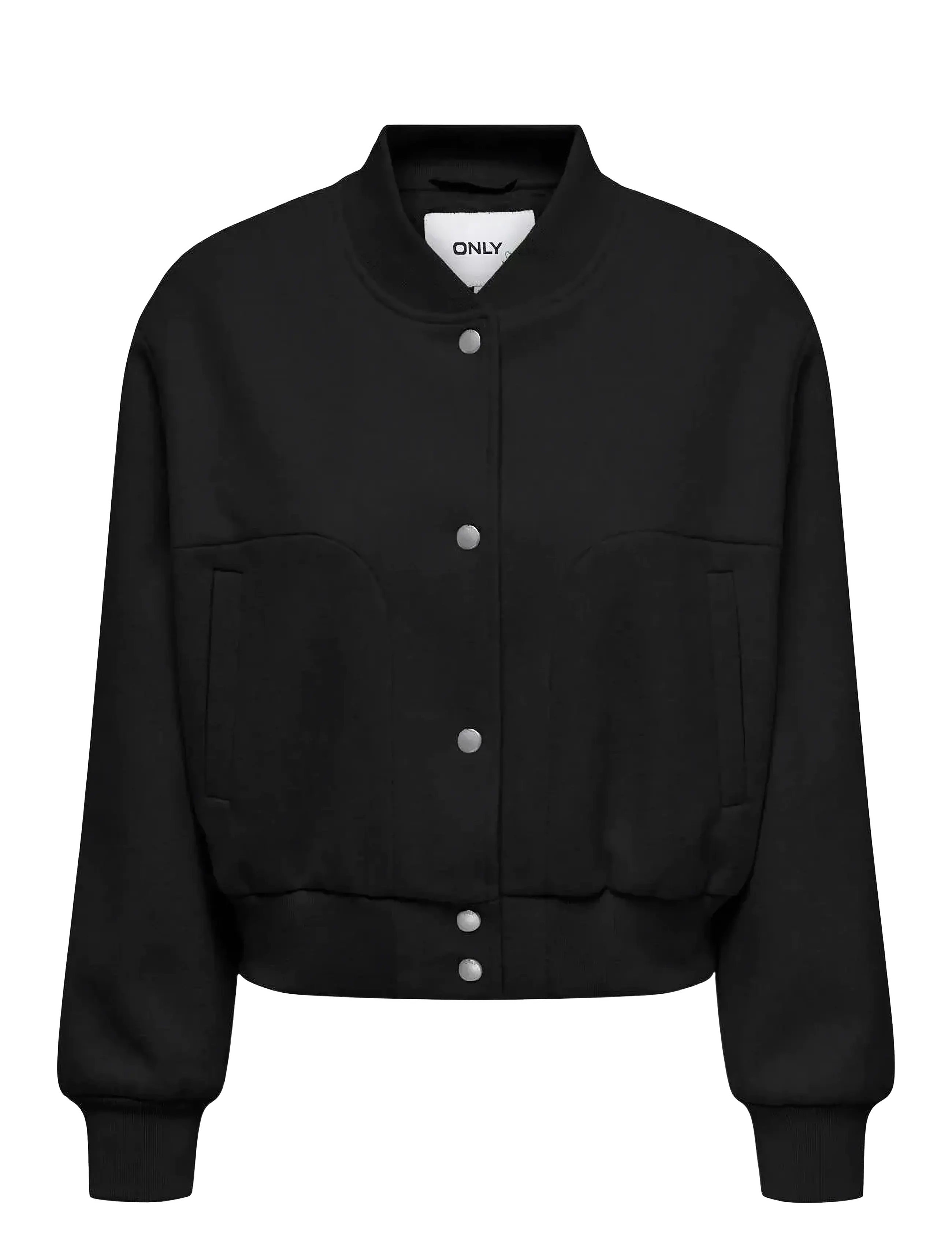 ONLY ONLNANCY LIFE SHORT BOMBER CC OTW - Jackor - BLACK / black