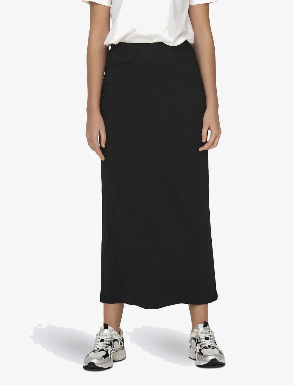 ONLY - ONLMAY LIFE LONG SKIRT JRS - maxikjolar - black - 0