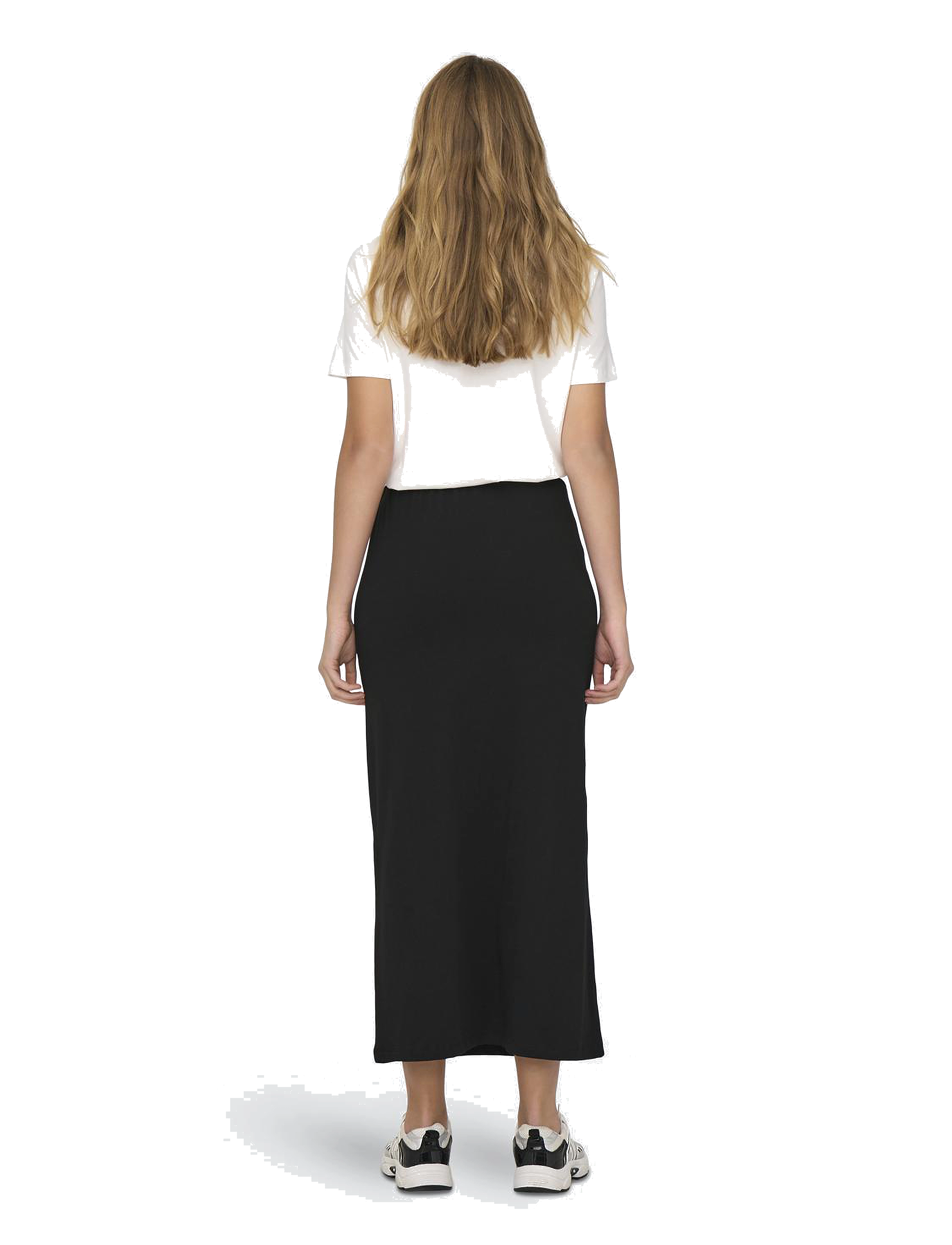 ONLY - ONLMAY LIFE LONG SKIRT JRS - black - 3