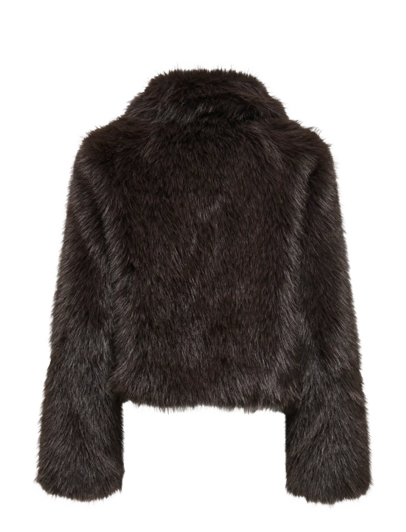 ONLY - ONLMANNY FAUX FUR JACKET OTW NOOS - fuskpäls - chocolate torte - 2