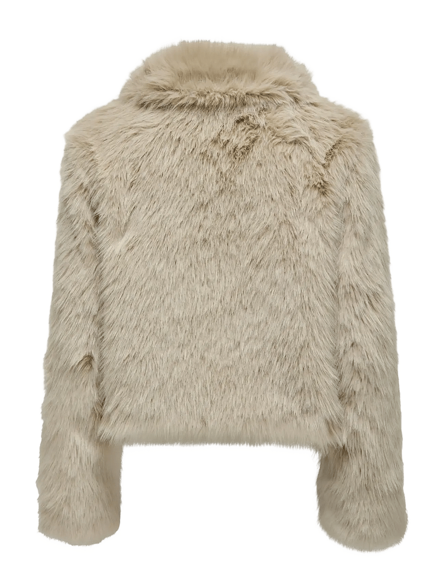 ONLY - ONLMANNY FAUX FUR JACKET OTW NOOS - kunstpelz - pumice stone - 2
