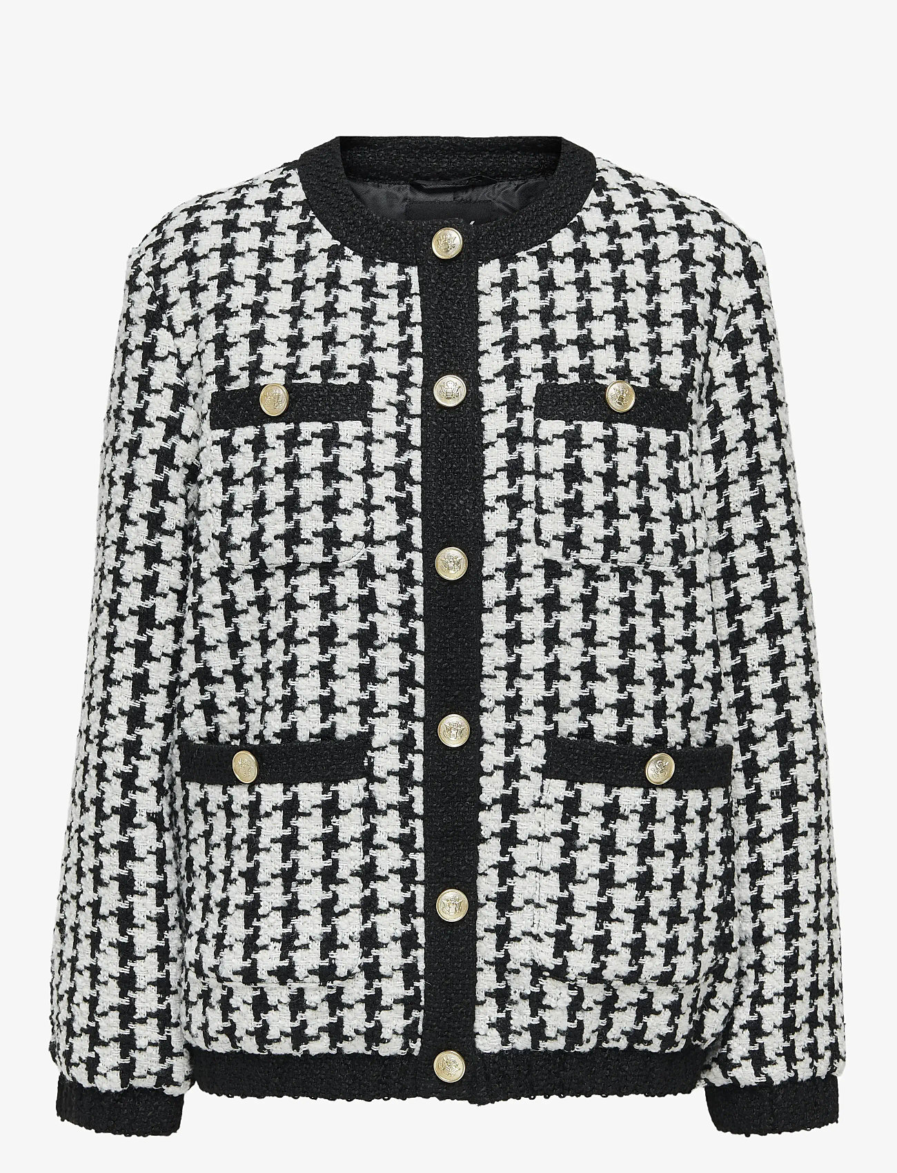 ONLY - ONLFLORANCE BOUCLE JACKET CC OTW - bouclés - black - 0