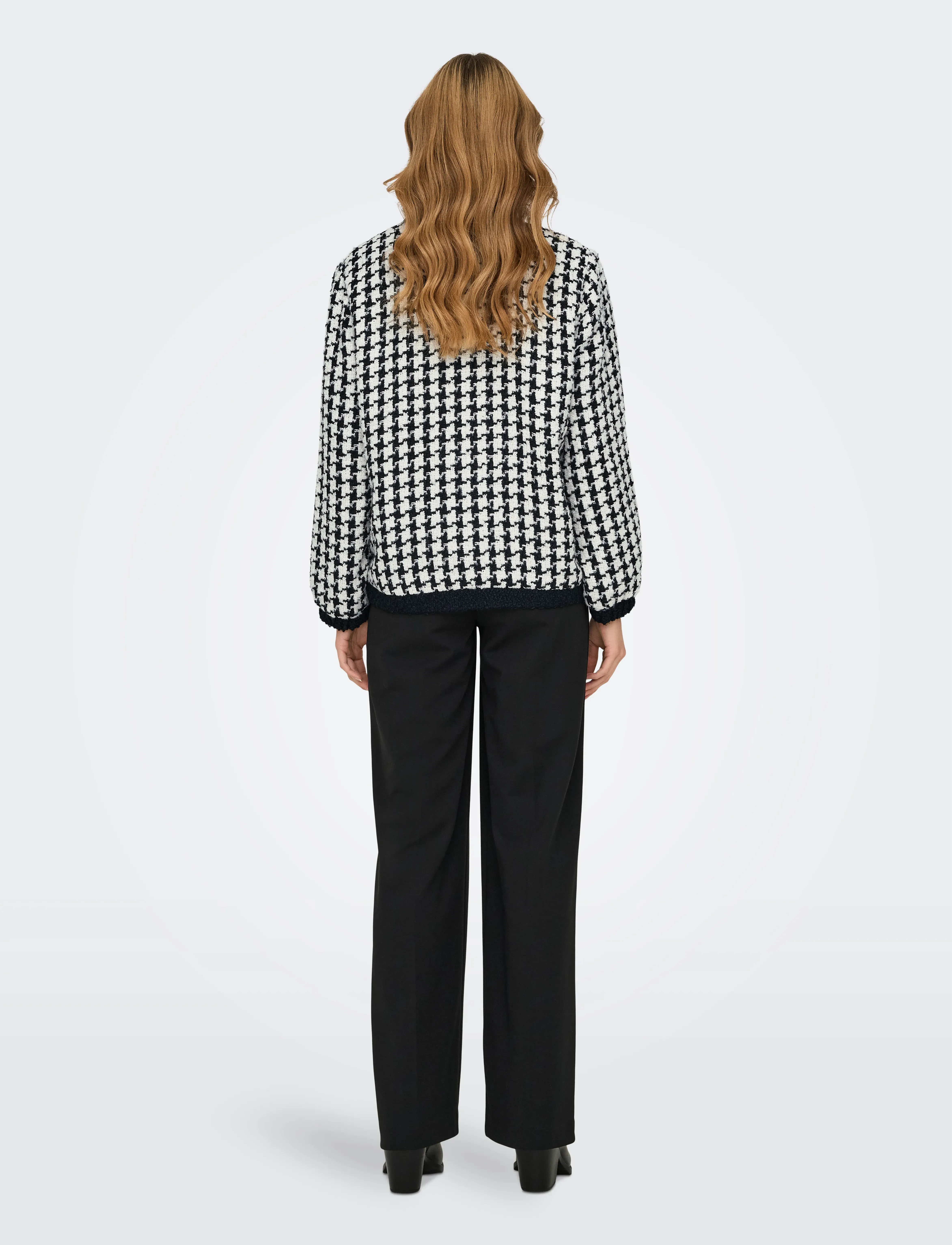 ONLY - ONLFLORANCE BOUCLE JACKET CC OTW - festmode zu outlet-preisen - black - 3