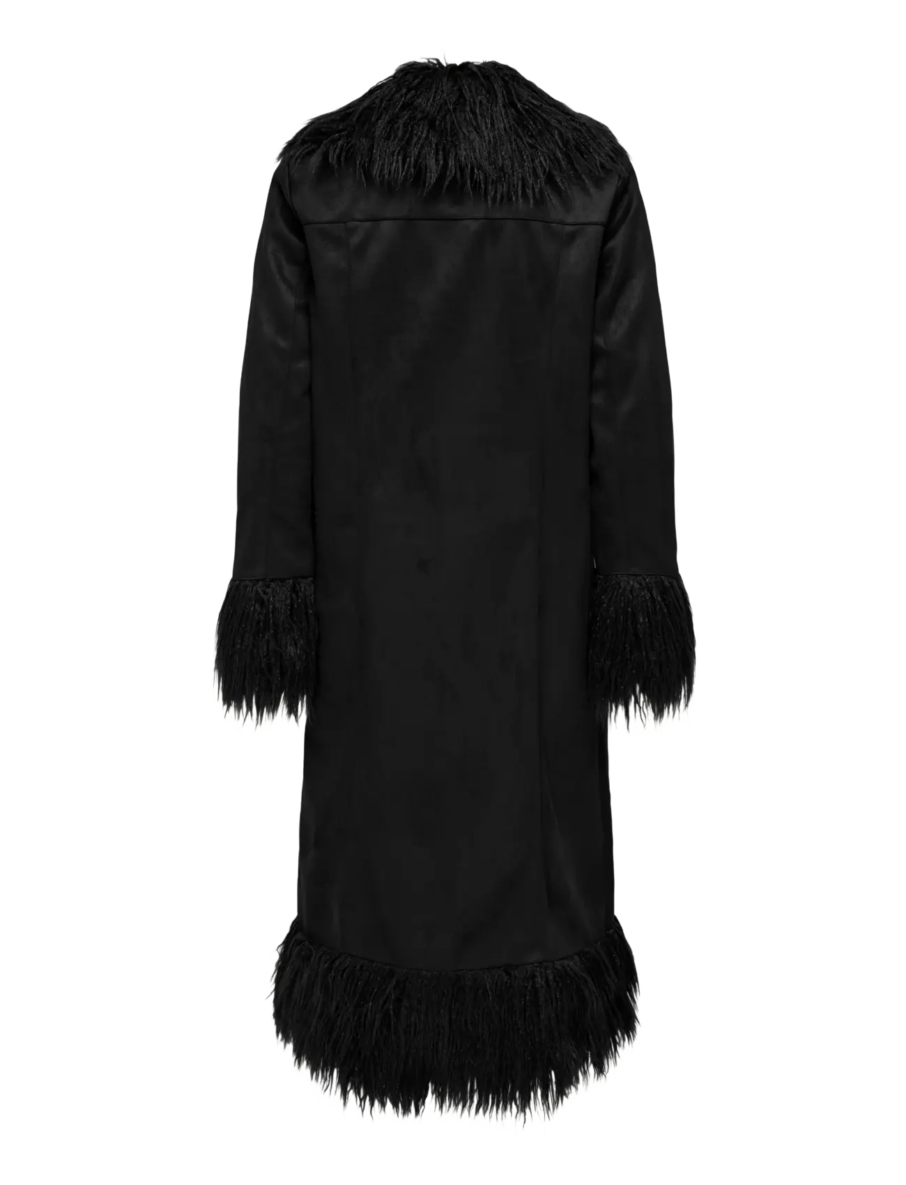 ONLY - ONLVIENNA FAUX SUEDE FUR COAT CC OTW - sztuczne futro - black - 2