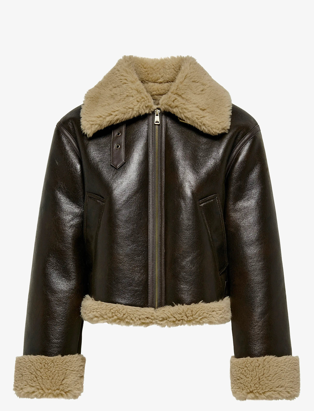 ONLY Onlverona Faux Bonded Jacket Cc Otw – leather jackets – shop at  Booztlet