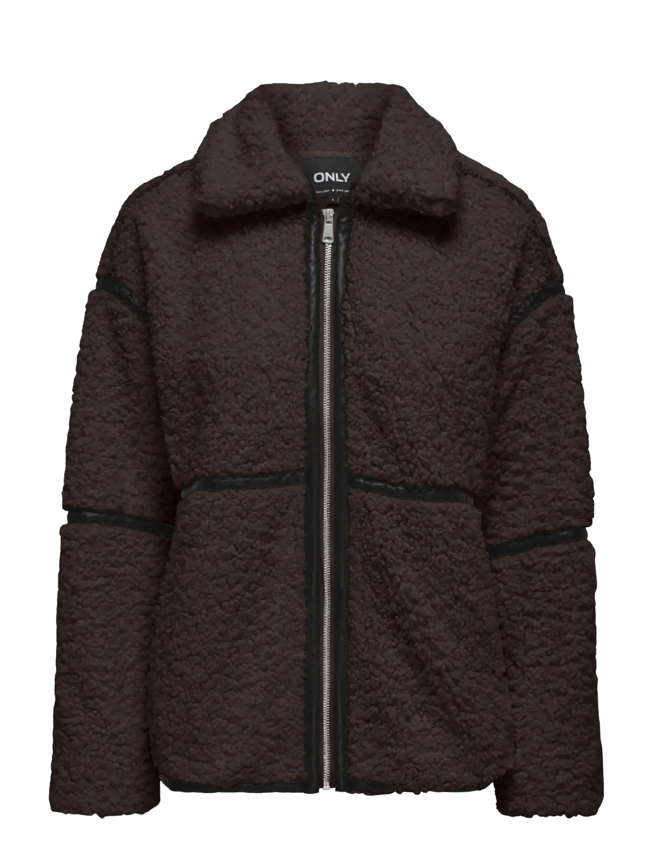 ONLY ONLPARIS TEDDY JACKET OTW CC - Only - CHOCOLATE TORTE / brown