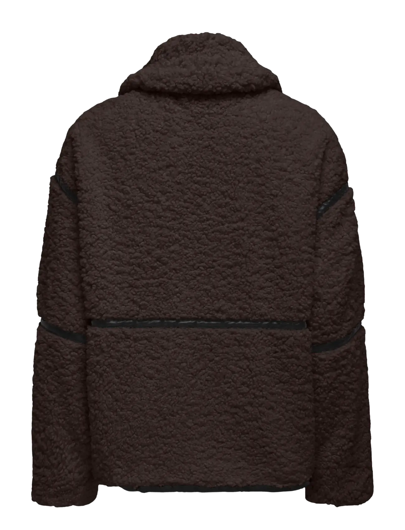 ONLY - ONLPARIS TEDDY JACKET OTW CC - kunstpelz - chocolate torte - 1