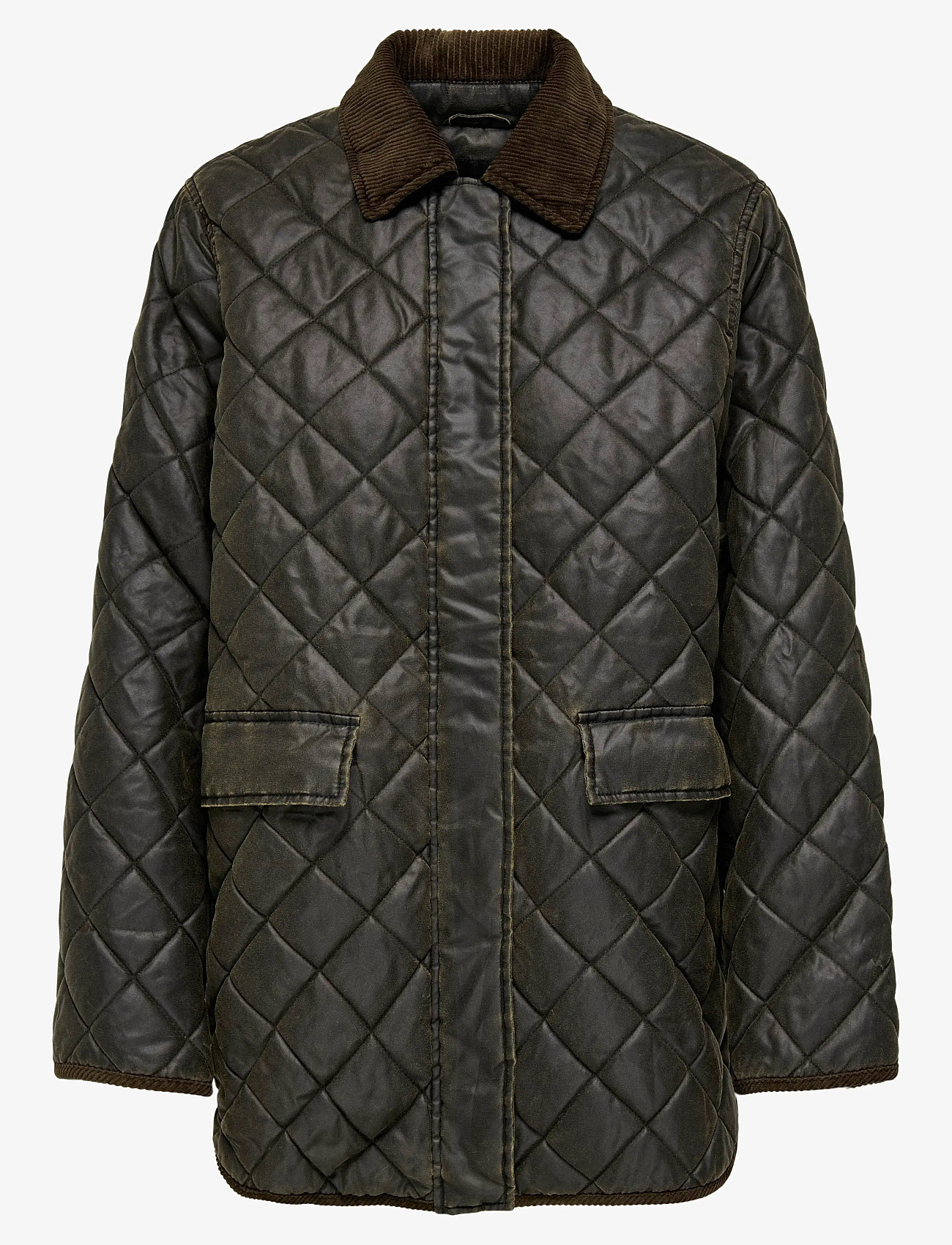 ONLY - ONLMOUNTAIN QUILTED JACKET CC OTW - frühlingsjacken - peat - 0