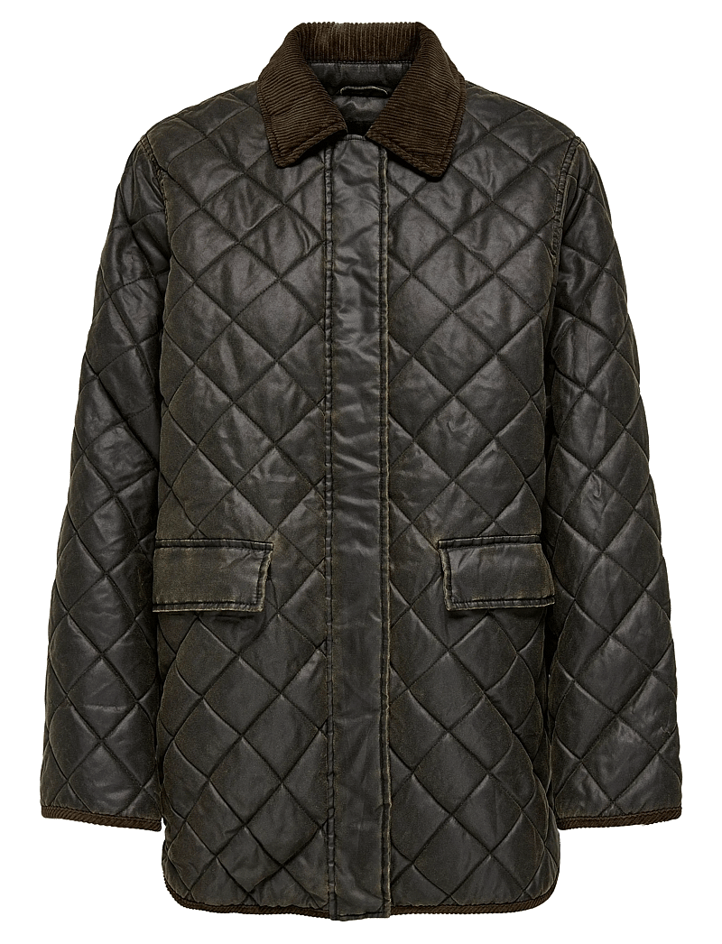 ONLY - ONLMOUNTAIN QUILTED JACKET CC OTW - quiltede jakker - peat - 1