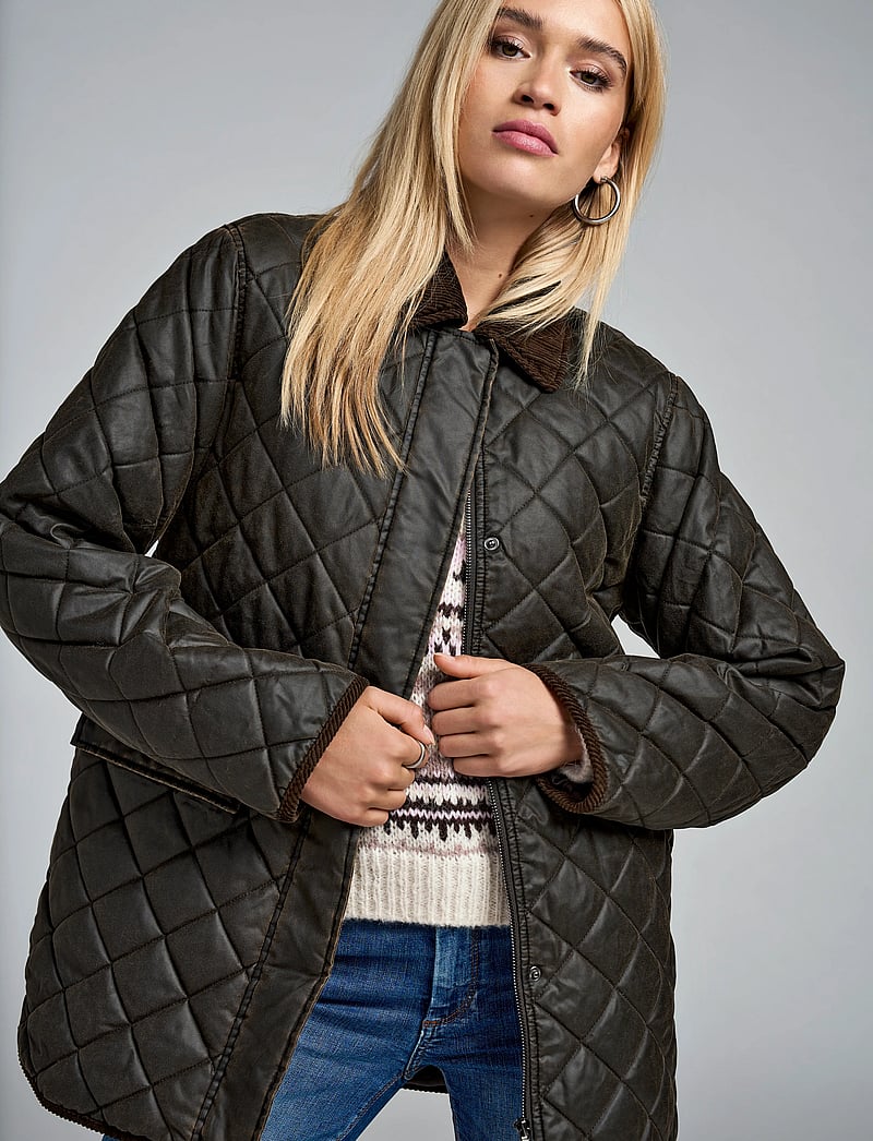 ONLY - ONLMOUNTAIN QUILTED JACKET CC OTW - quiltede jakker - peat - 0